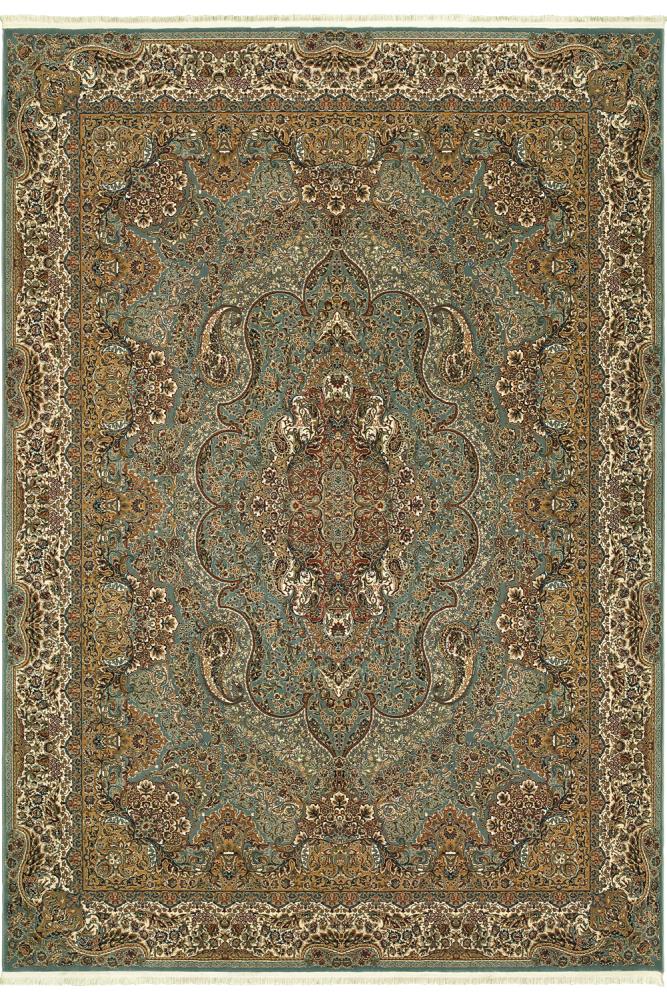 Archer Lane 502MSTL20L Pemberton 10 x 13 (ft) Polypropylene Blue Rectangular Indoor Medallion Oriental Area rug