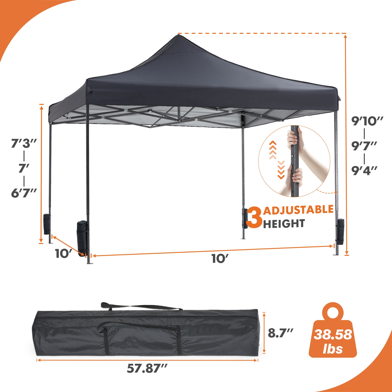 ToolCat BZ2-41-PW Wood-Resin-Gazebos - View #4