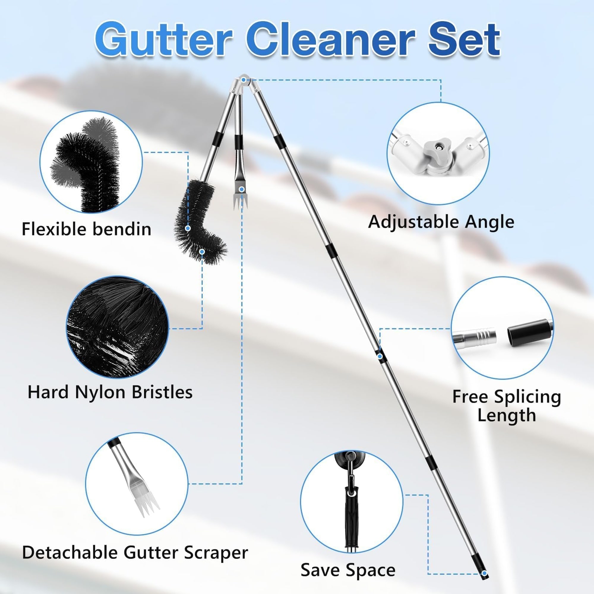 Numhew NHBEN406304 Gutter-Hangers-Brackets - View #3