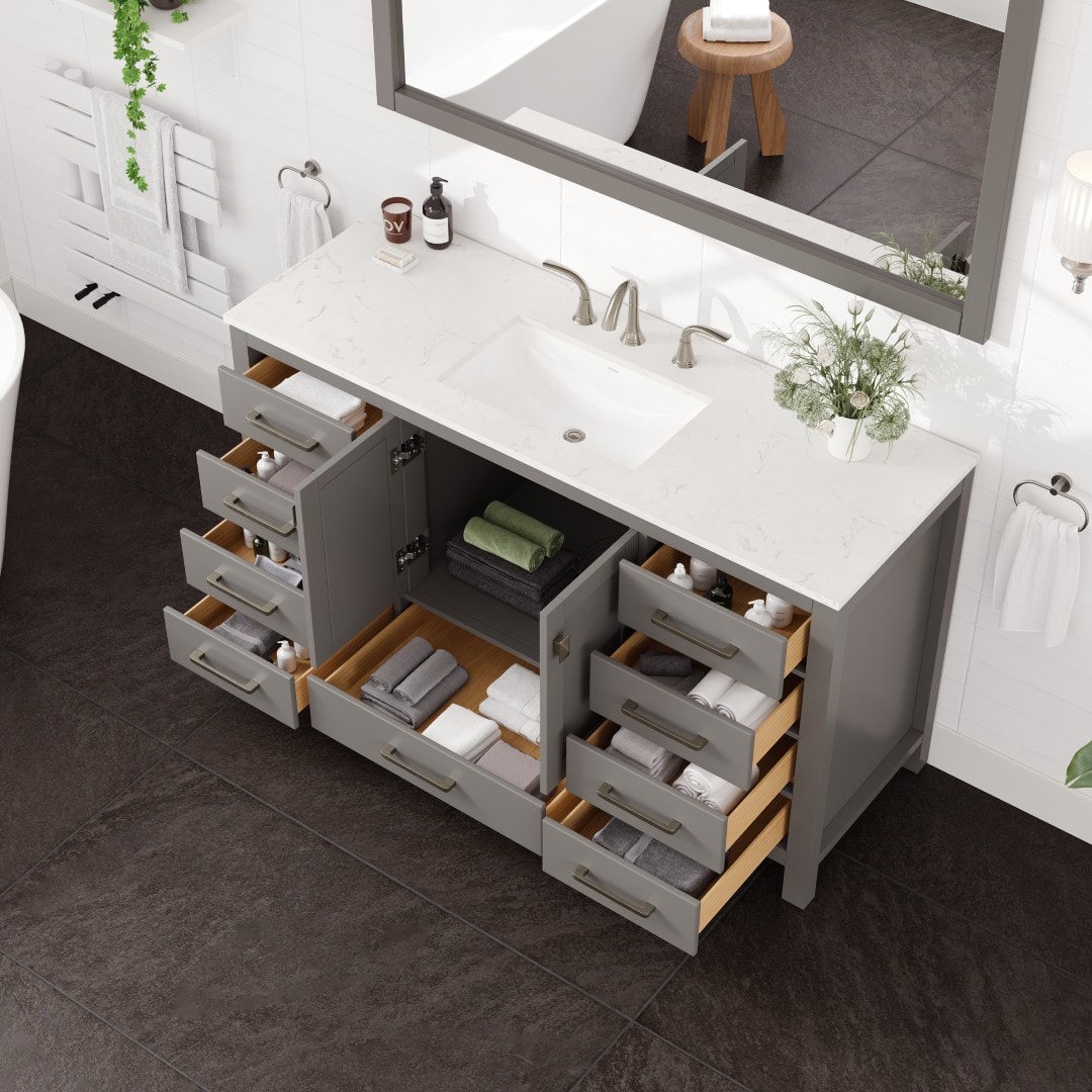Eviva EVVN412-60GR-SS-Q Bath-Vanity-Combo - View #5