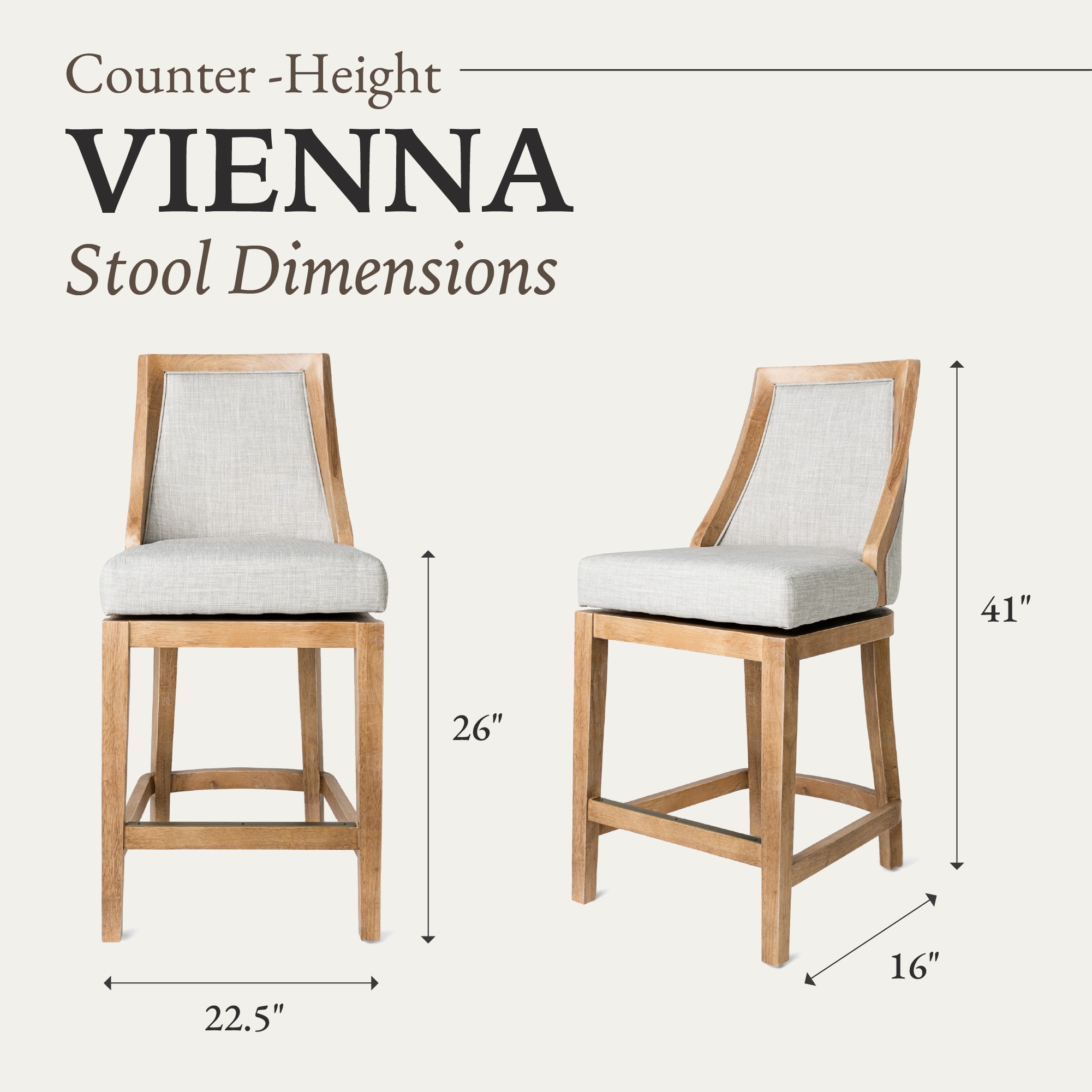 Maven Lane ML101109-FCS-WO stools - View #8