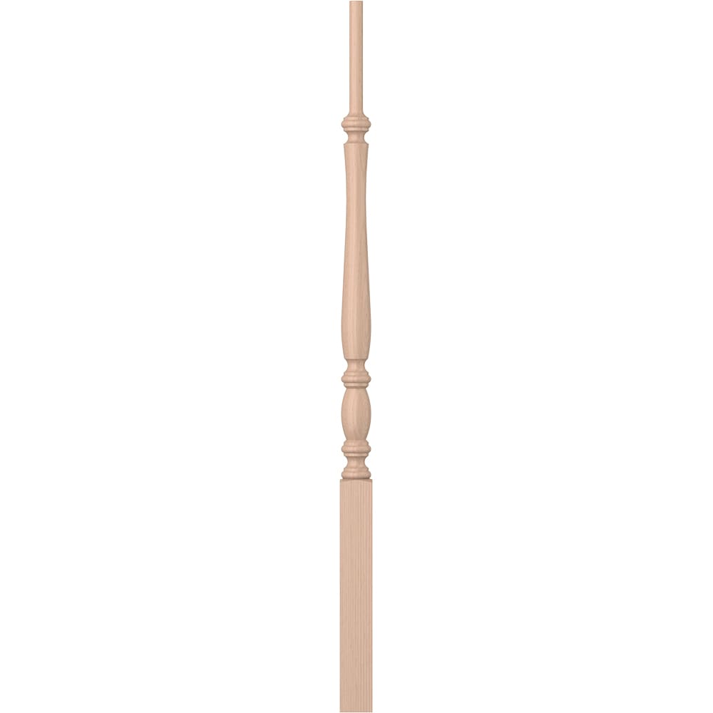 L.J. Smith Stair Systems LJP-2115-M 38 38-in x 1.75-in Unfinished Maple Pin Top Stair Baluster