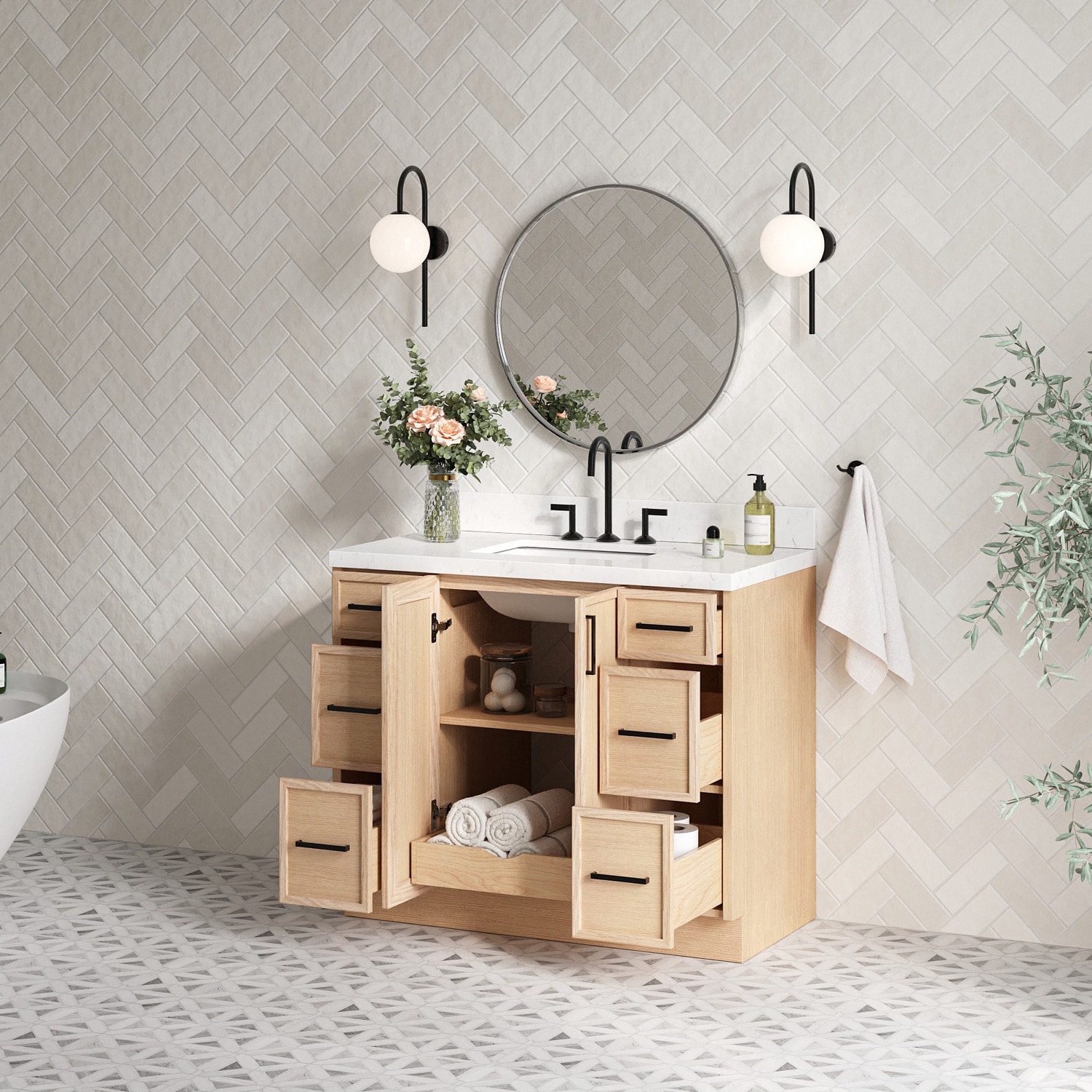 ARIEL K42CQRVOWOA Bath-Vanity-Combo - View #3