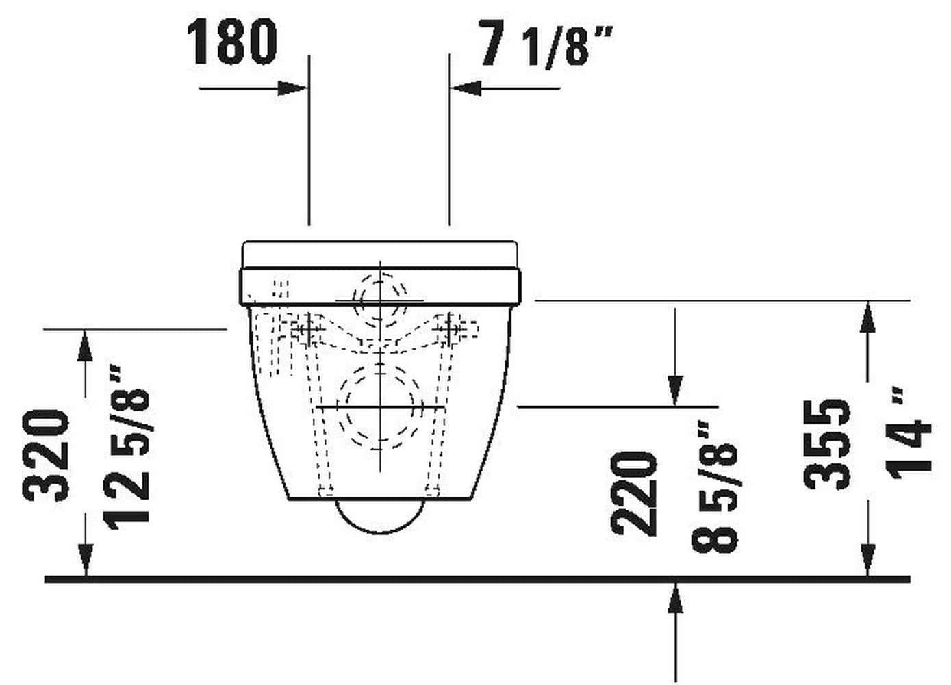 Duravit 2227090092 Toilet-Bowls - View #5