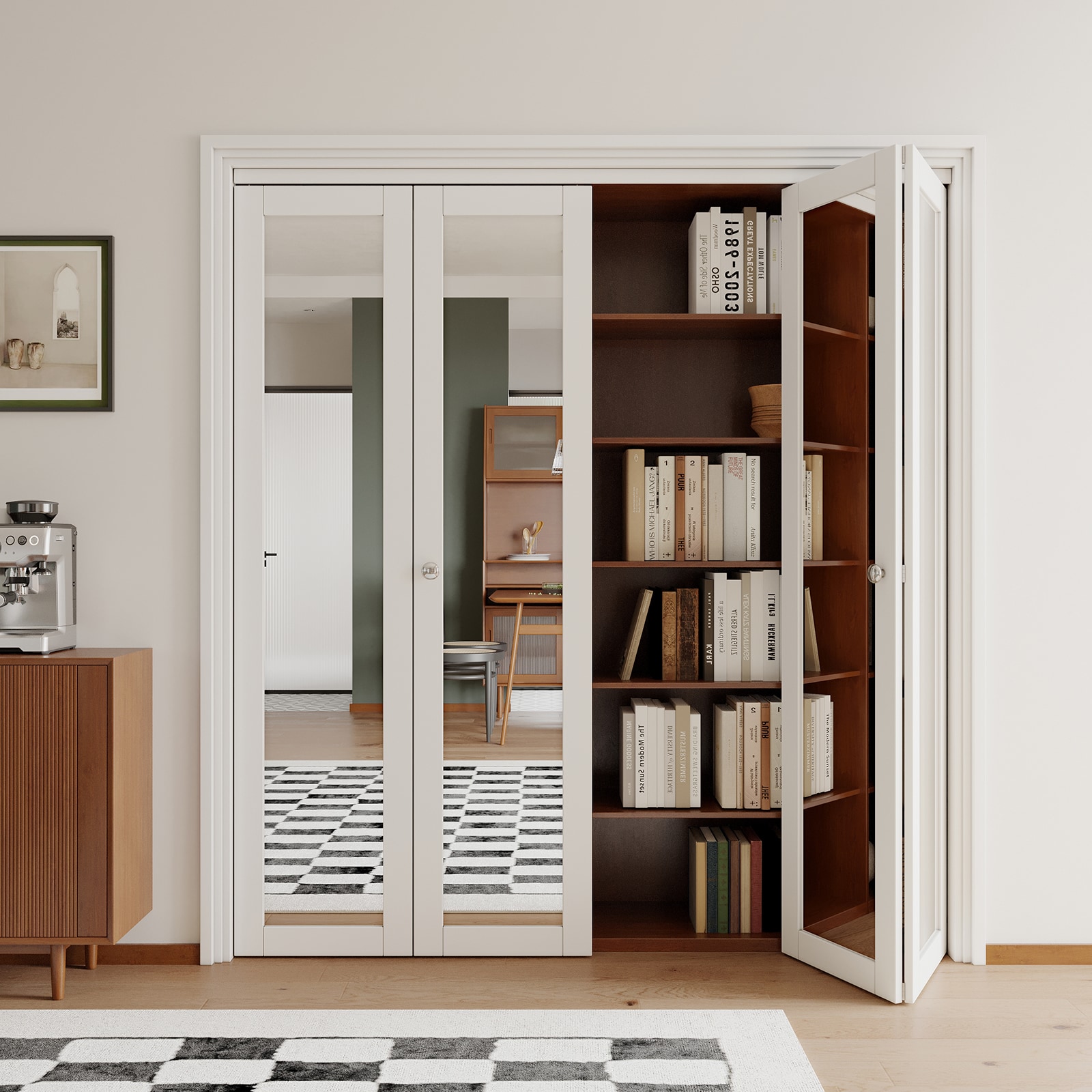 JUJUBON IN-CD-BIWT-BF-M-72 Bifold-Sliding-Closet-Doors - View #14