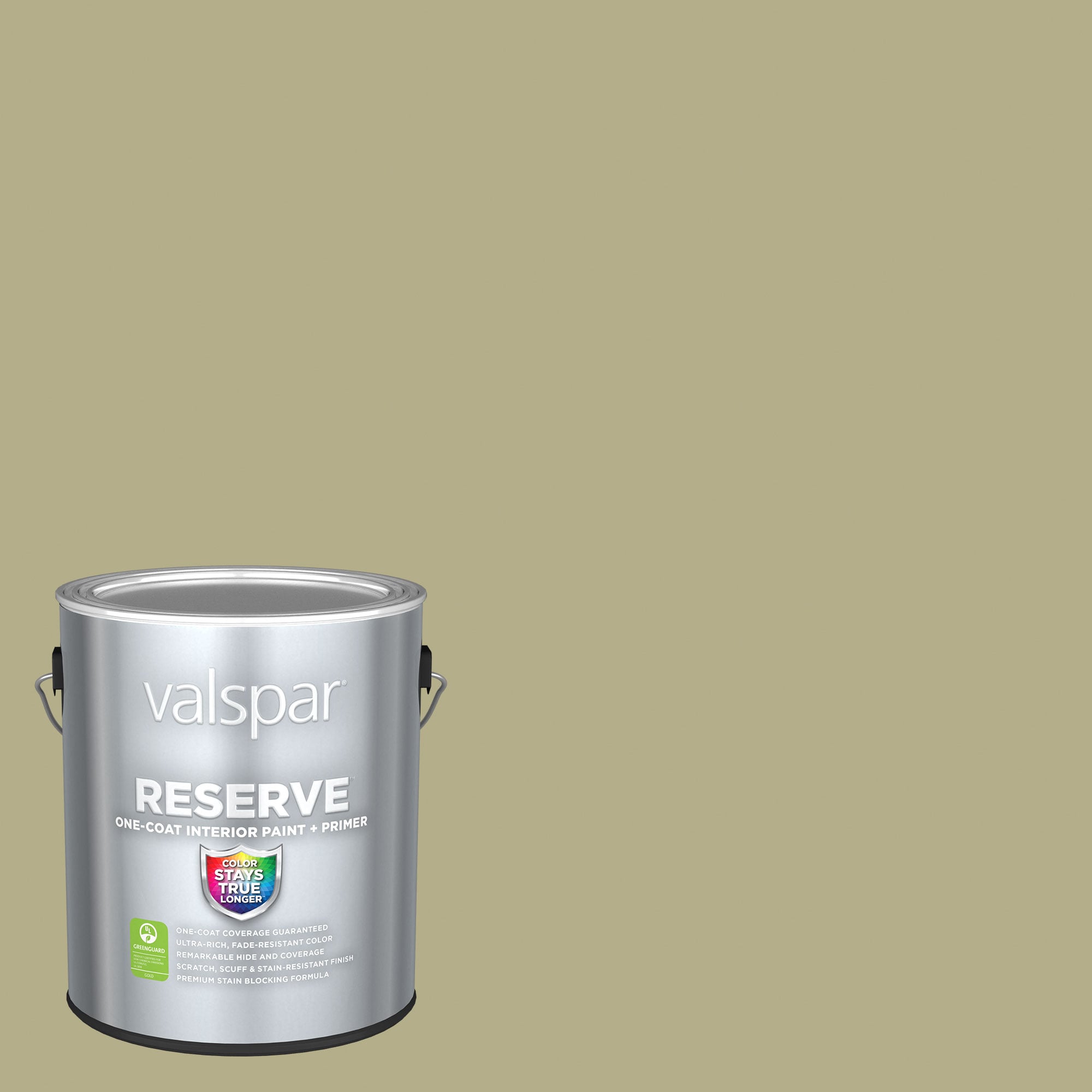 Valspar 6005-3C-2916578 Reserve Satin Oakmoss 6005-3C Latex Interior Paint Paint + Primer ( 1-gallon )