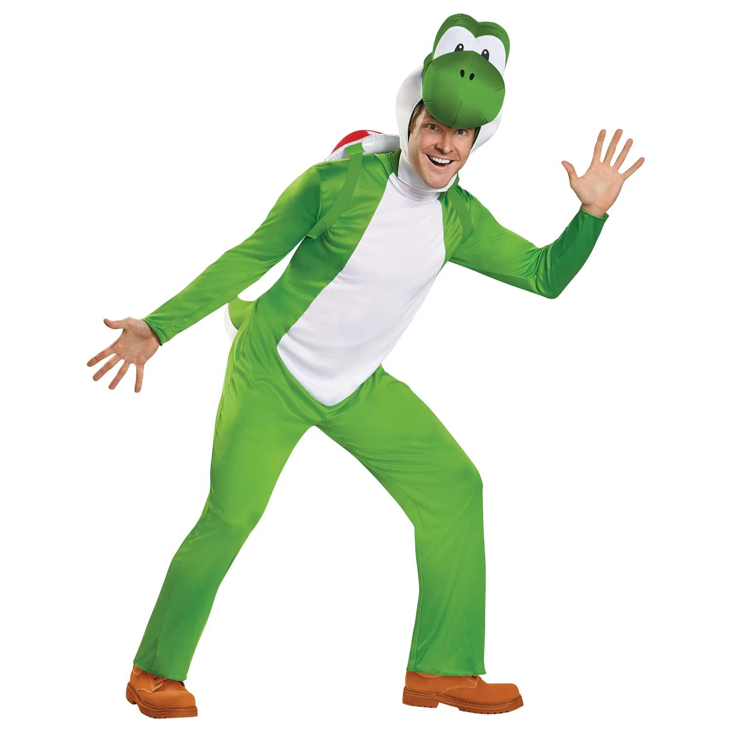 Disguise DG85170C Adults Deluxe Super Marrio Bros. Yoshi Costume - XXL - Thumbnail