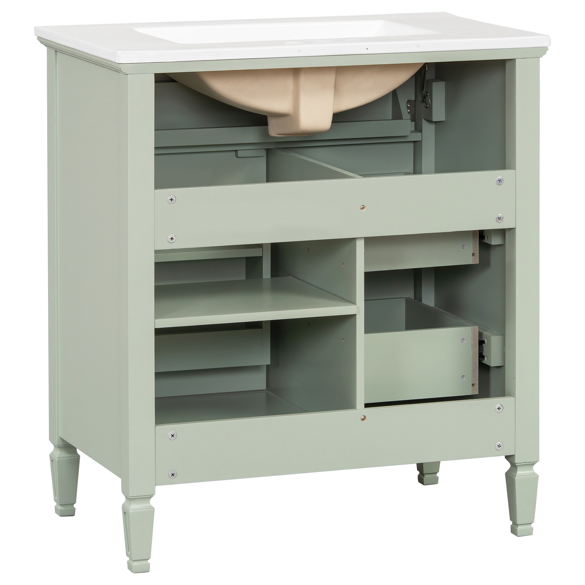 WELLFOR WA24-MBZ Bath-Vanity-Combo - View #11