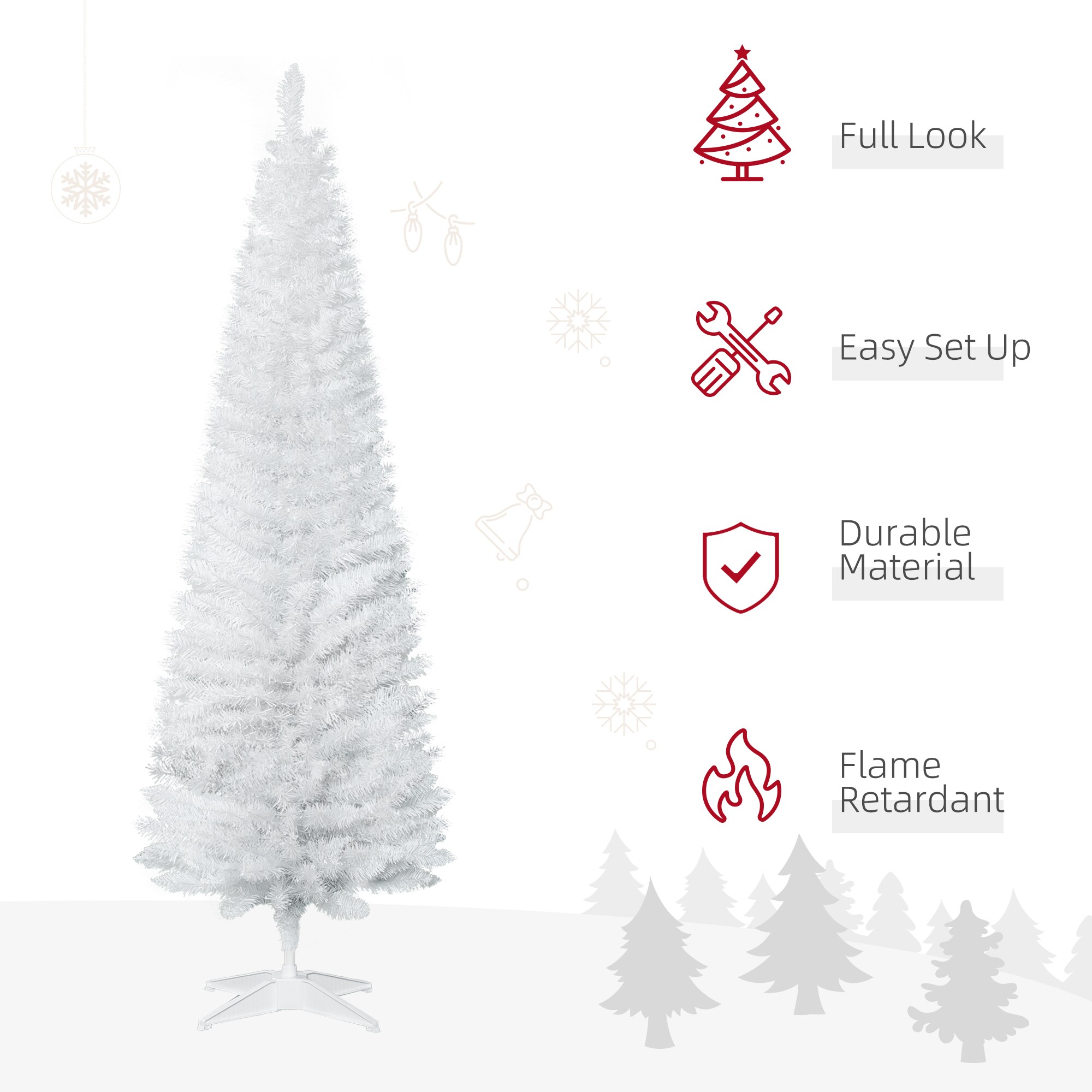 AAZJ JHG-CMP152435 Artificial-Christmas-Trees - View #4