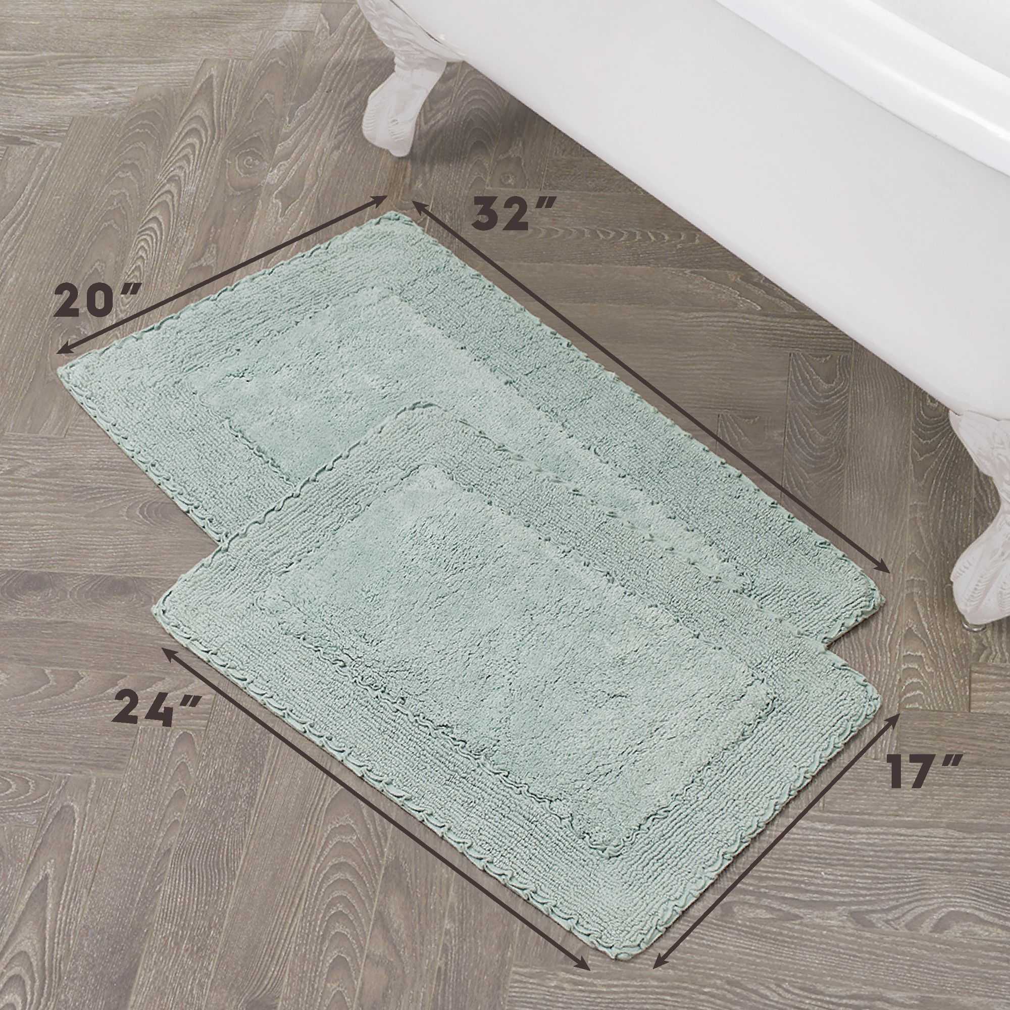Laura Ashley 646760084067 Bath-Rugs - View #3