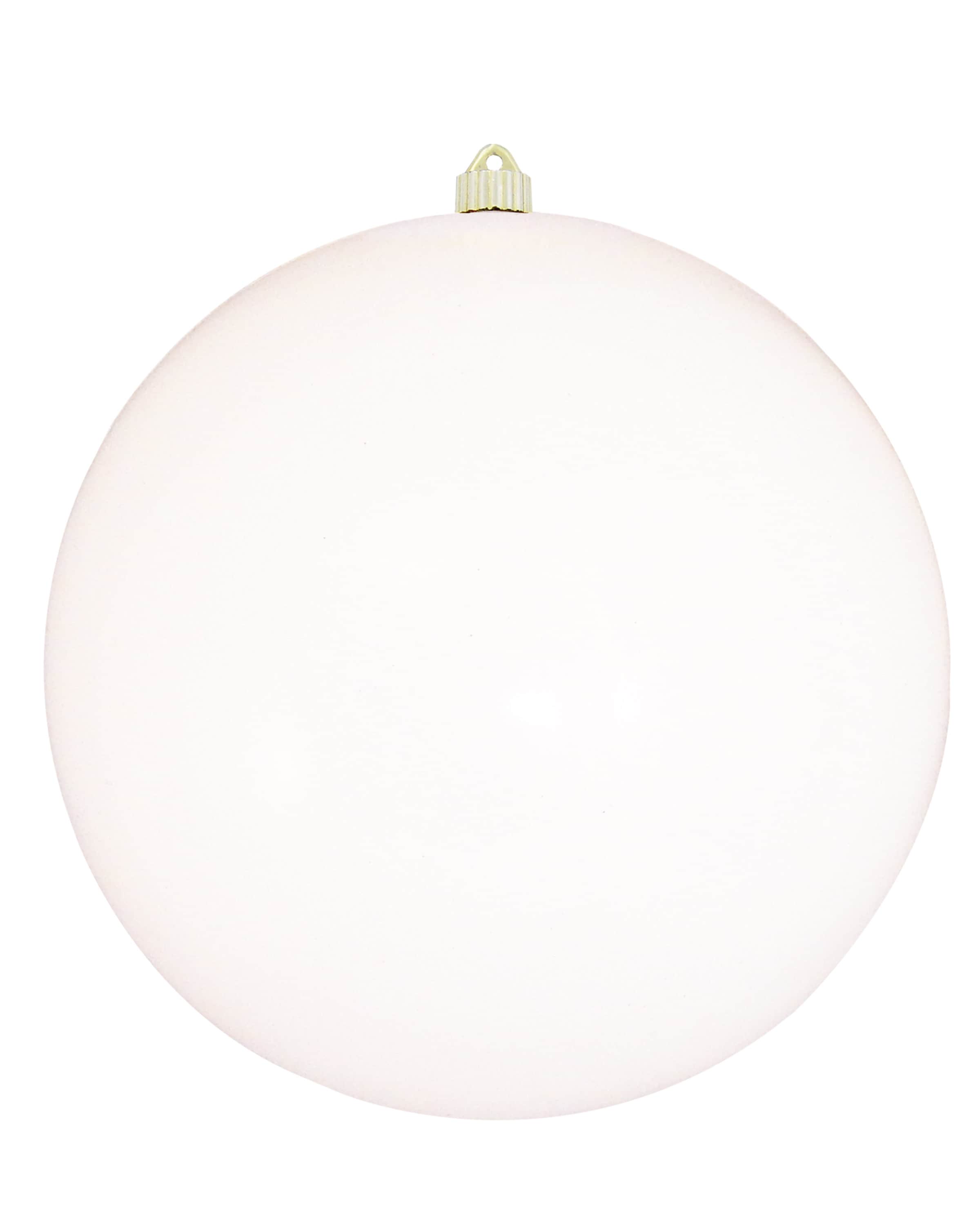 Krebs KBX00019 White Standard Indoor Ornament Shatterproof