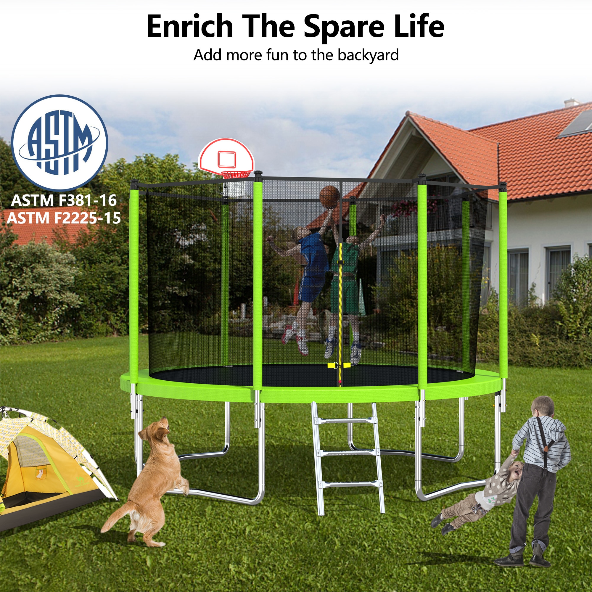 Damerin TRAA9 trampolines - View #3