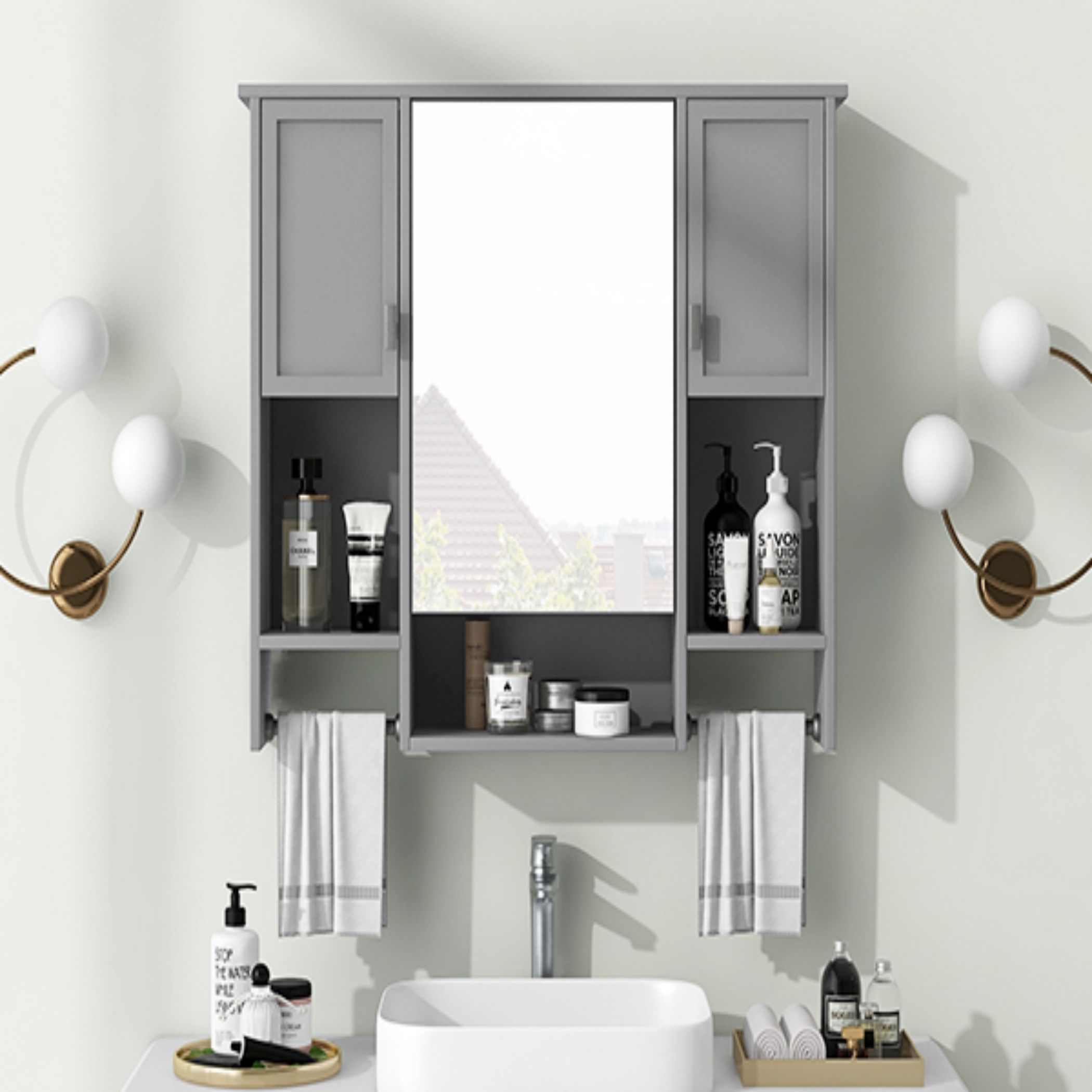 Siavonce ZX-767537 Bathroom-Medicine-Cabinets - View #10