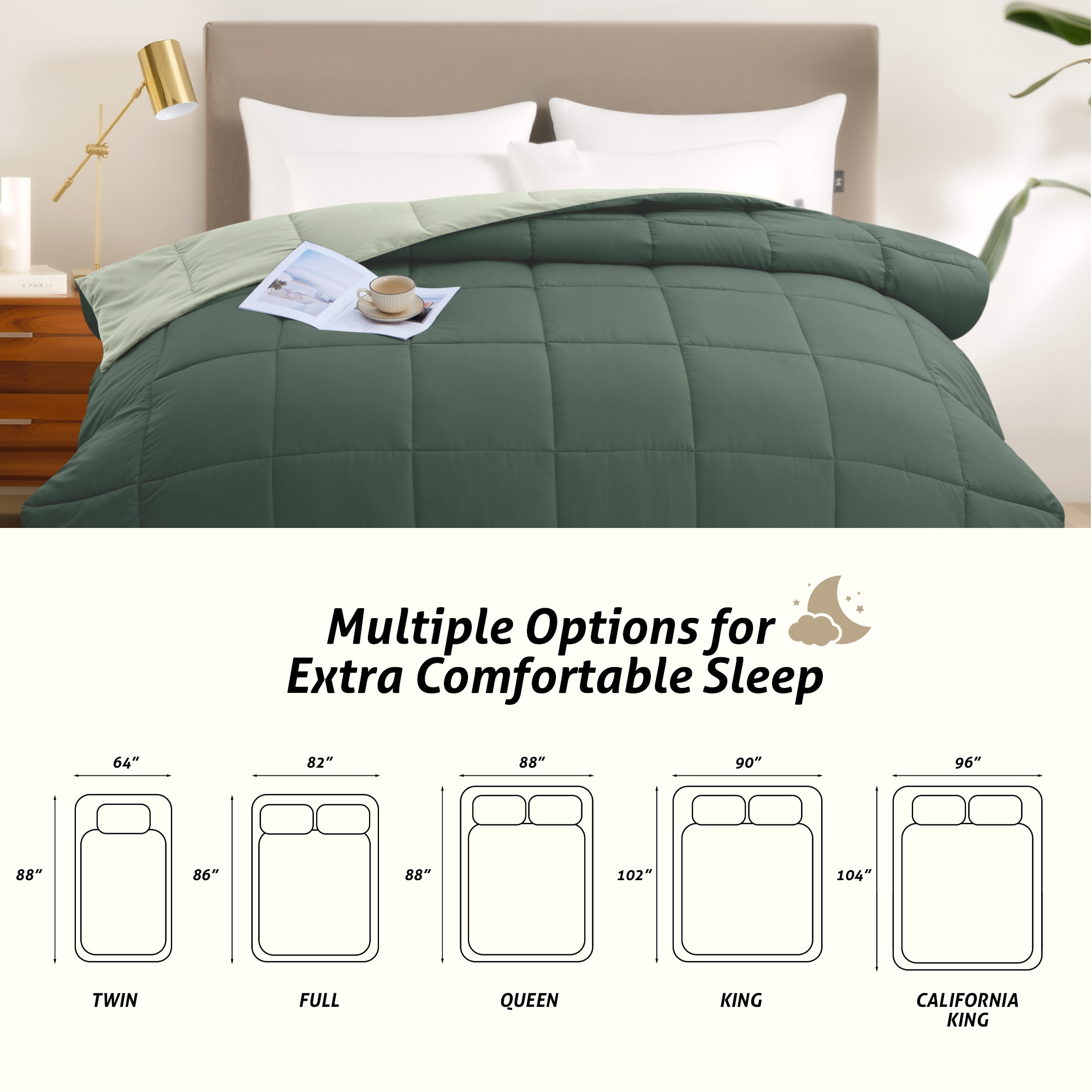 VOUA SAF-165ZSHXB-GRF Comforters-And-Bedspreads - View #9