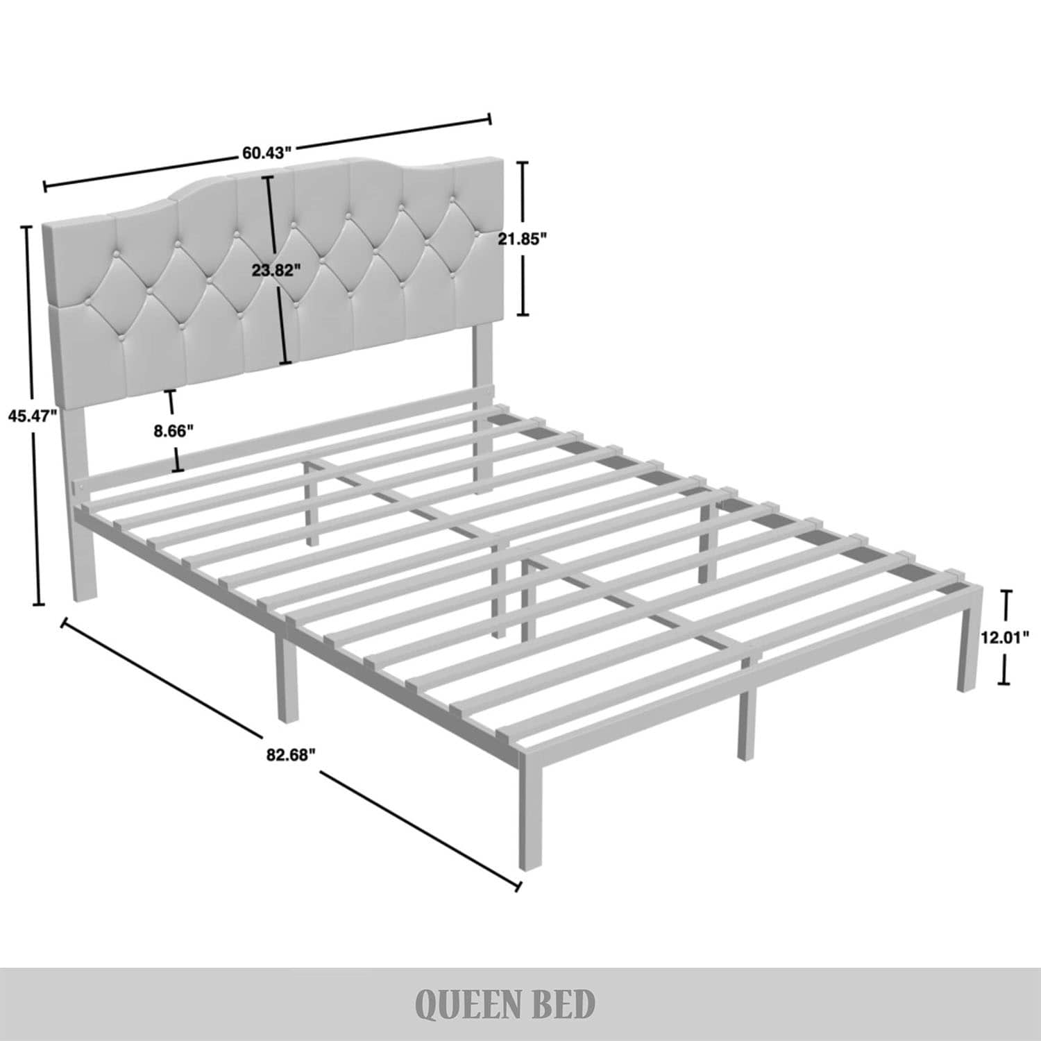 ChaletPosh C8357QPL-LGY-VV beds - View #8
