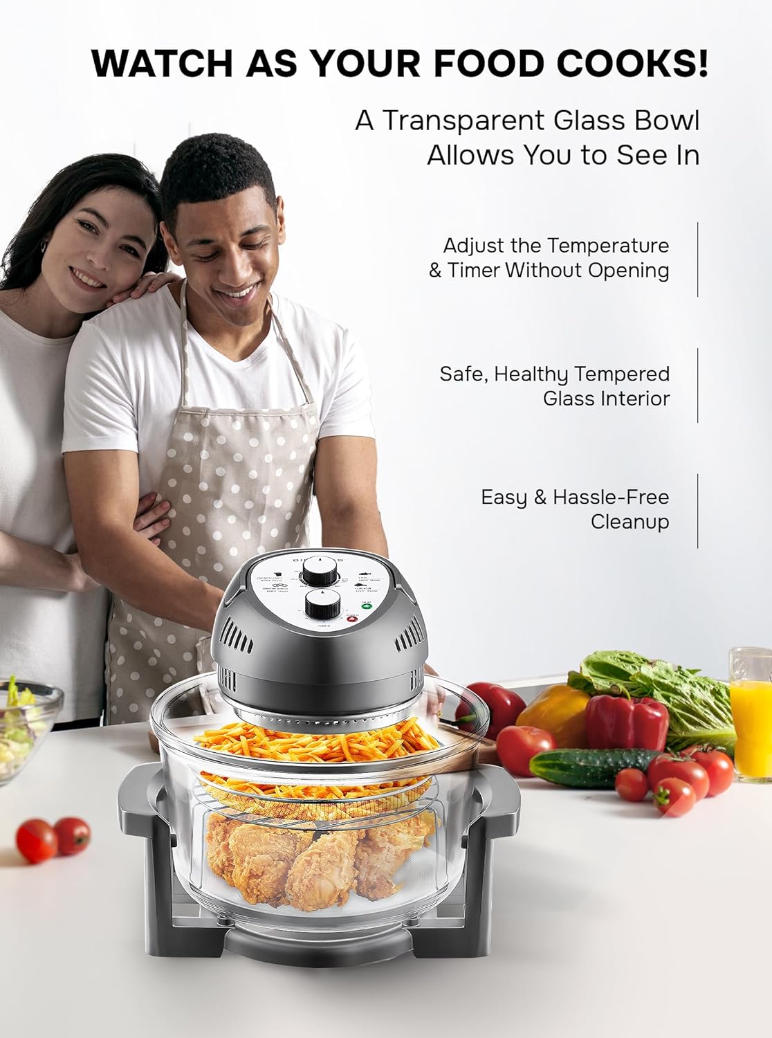 Deep Fryer - 4-liter Electric Oil Fryer - 1 Large Basket And 2 Small For  Dual Use - Stainless-steel Cooker With Cool Touch Features By Classic  Cuisine : Target