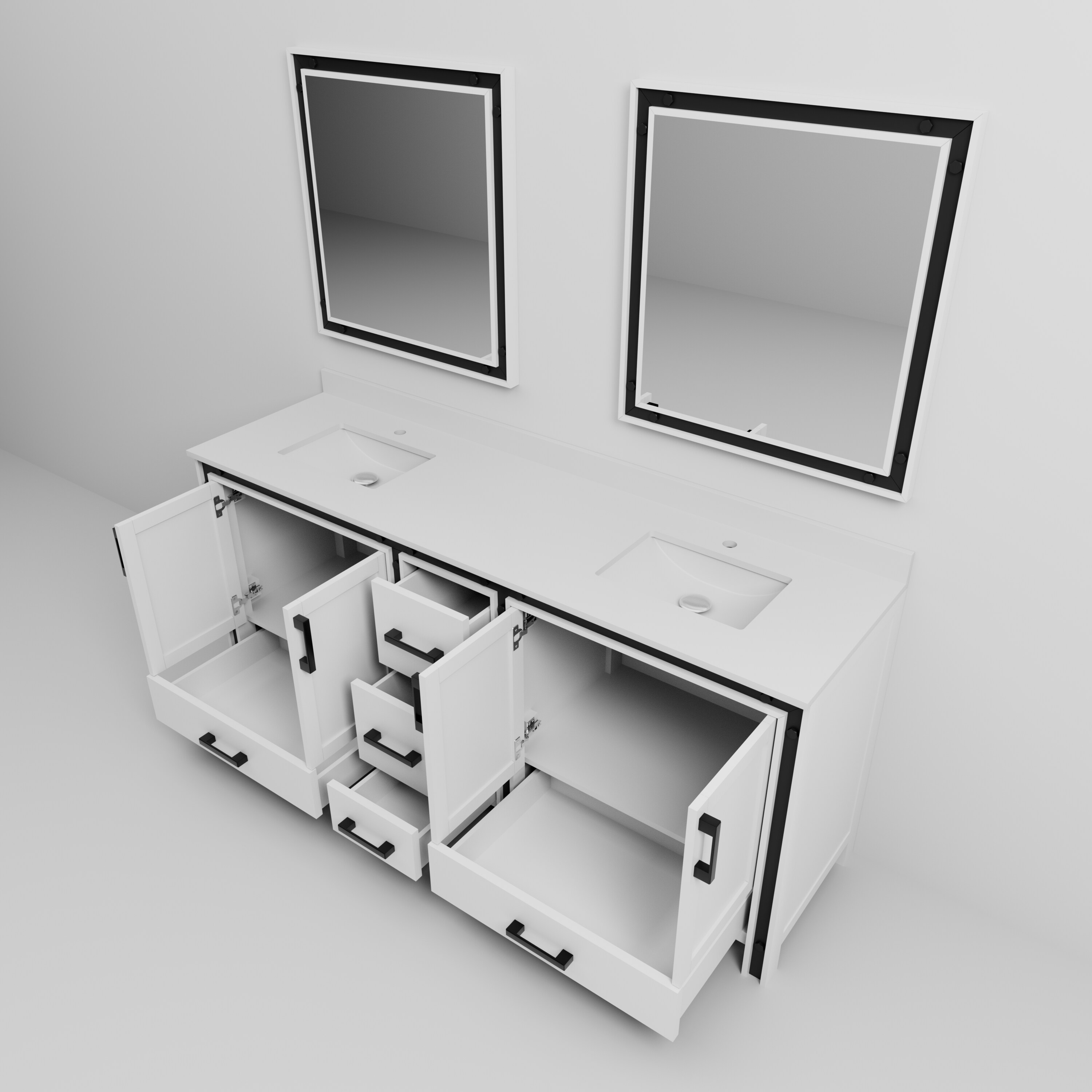 Lexora LZV352280SAJSM30 Bath-Vanity-Combo - View #12