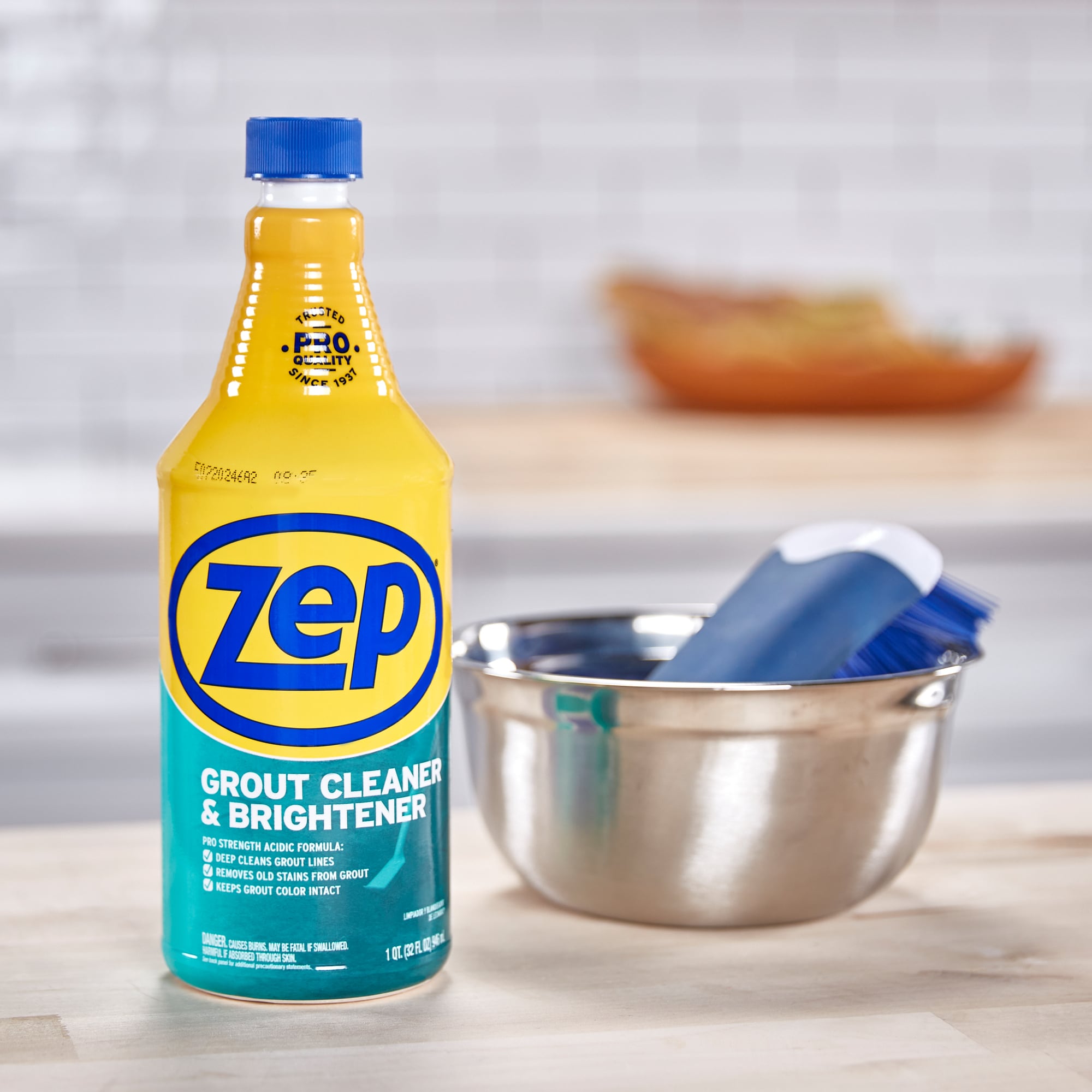Zep Grout Cleaner and Brightener 32 Ounce ZU104632 (Case of 4), Size: Pack of 4, Other