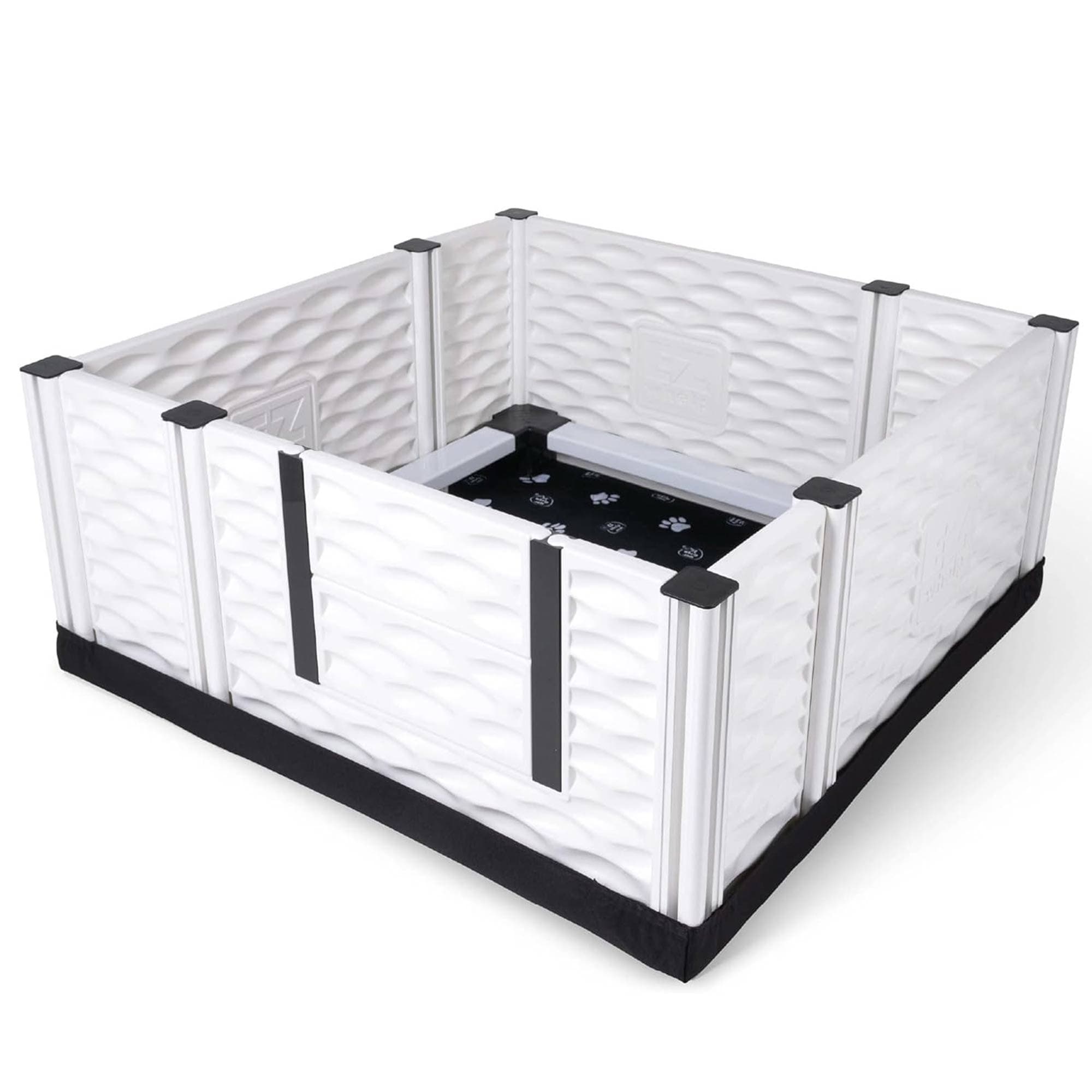 EZwhelp Plastic Indoor Crate for Any Pet Cat ( 3.5-ft L x 3.5-ft W x 2.2-ft H )