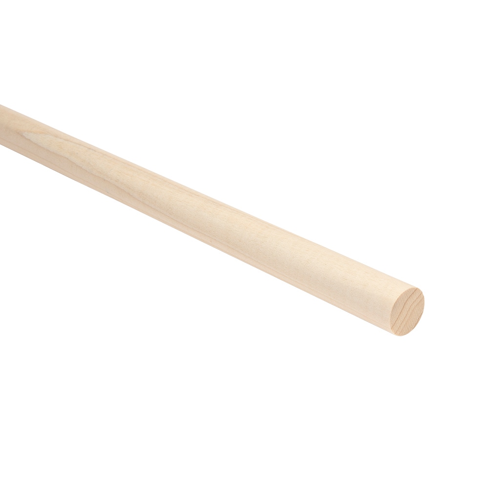 20 Wood Sticks ASH Wood Dowel Rods - 1 x 12 Inch Unfinished Hardwood Dowels