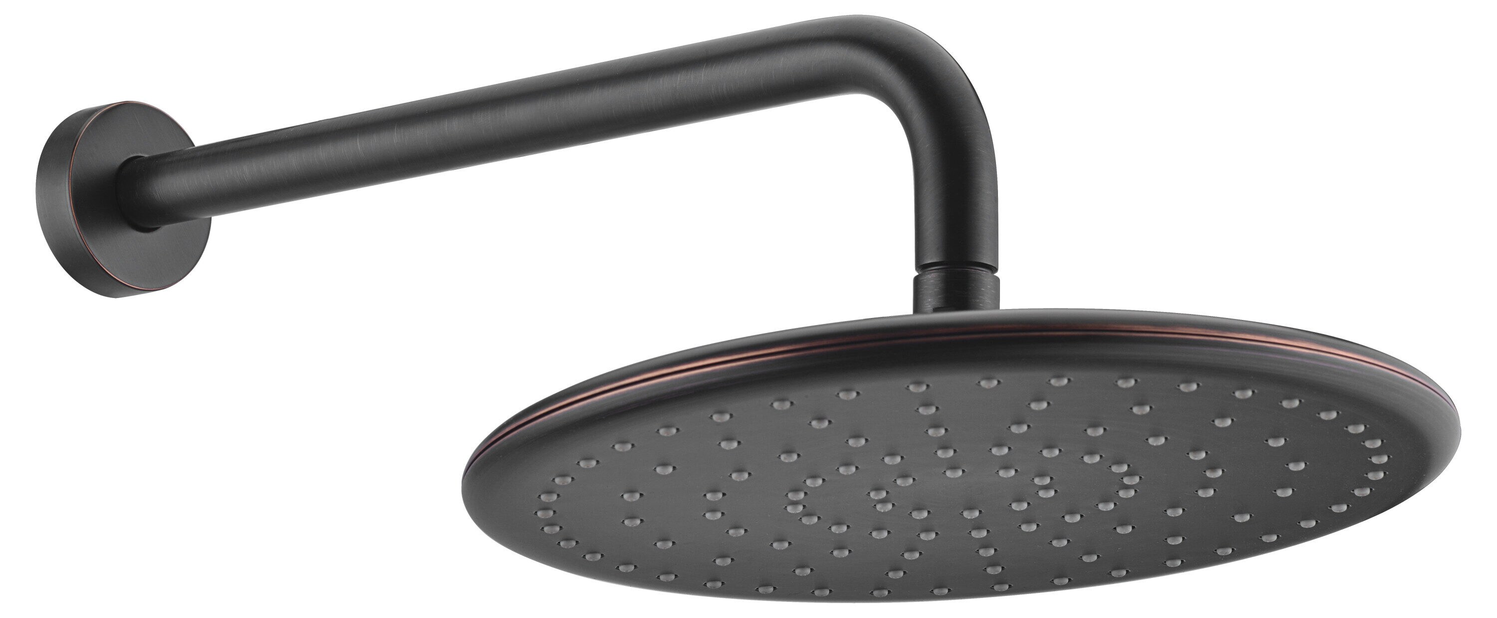 ANZZI Meno Oil Rubbed Bronze 1-handle Single Function Round Bathtub and ...