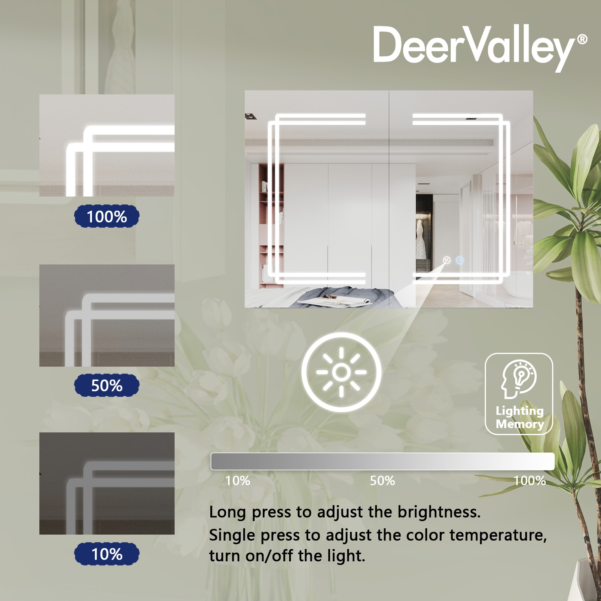 DeerValley DV-1VM0236 Framed-Bath-Mirrors - View #4
