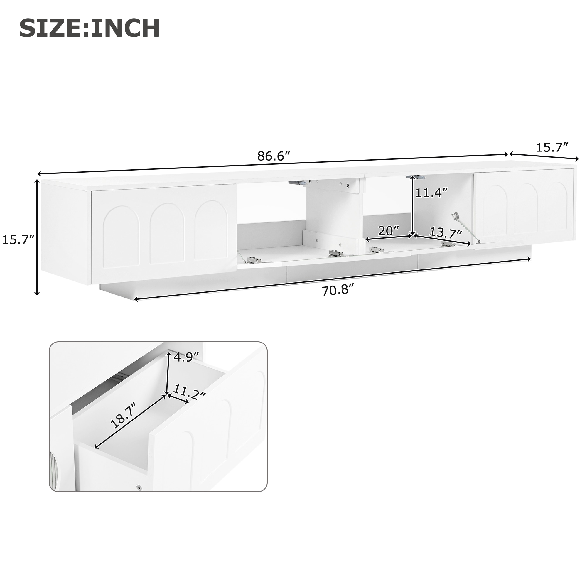 ModernLuxe WF531672AAK Tv-Stands - View #7