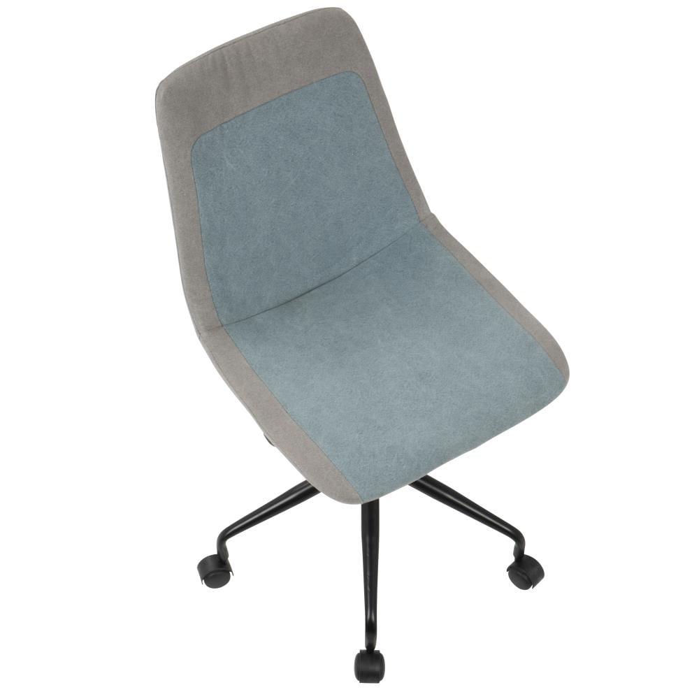 LumiSource OC-ORZO BK+BU Office-Chairs - View #7