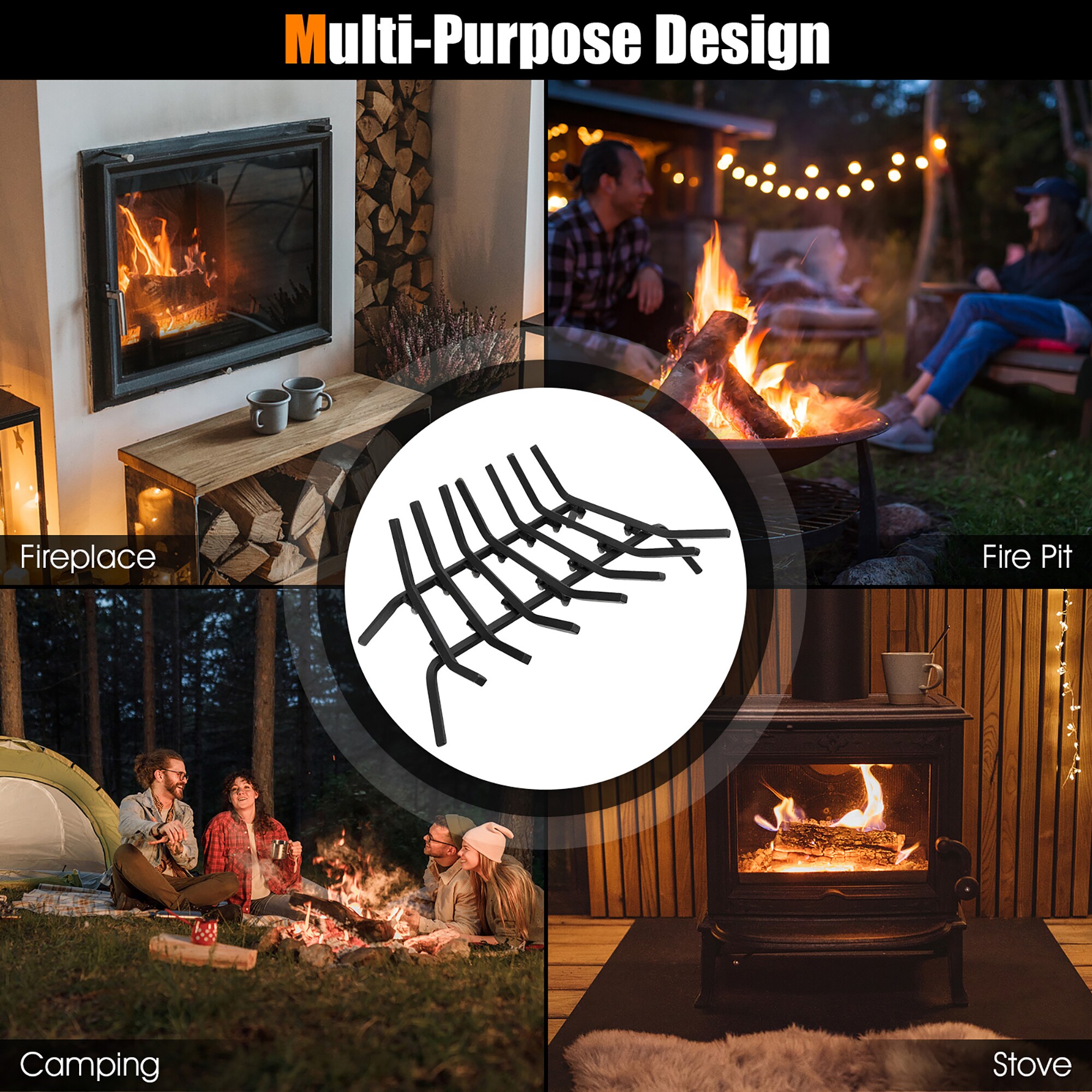 Goplus HV10282-M Firewood-Storage - View #5