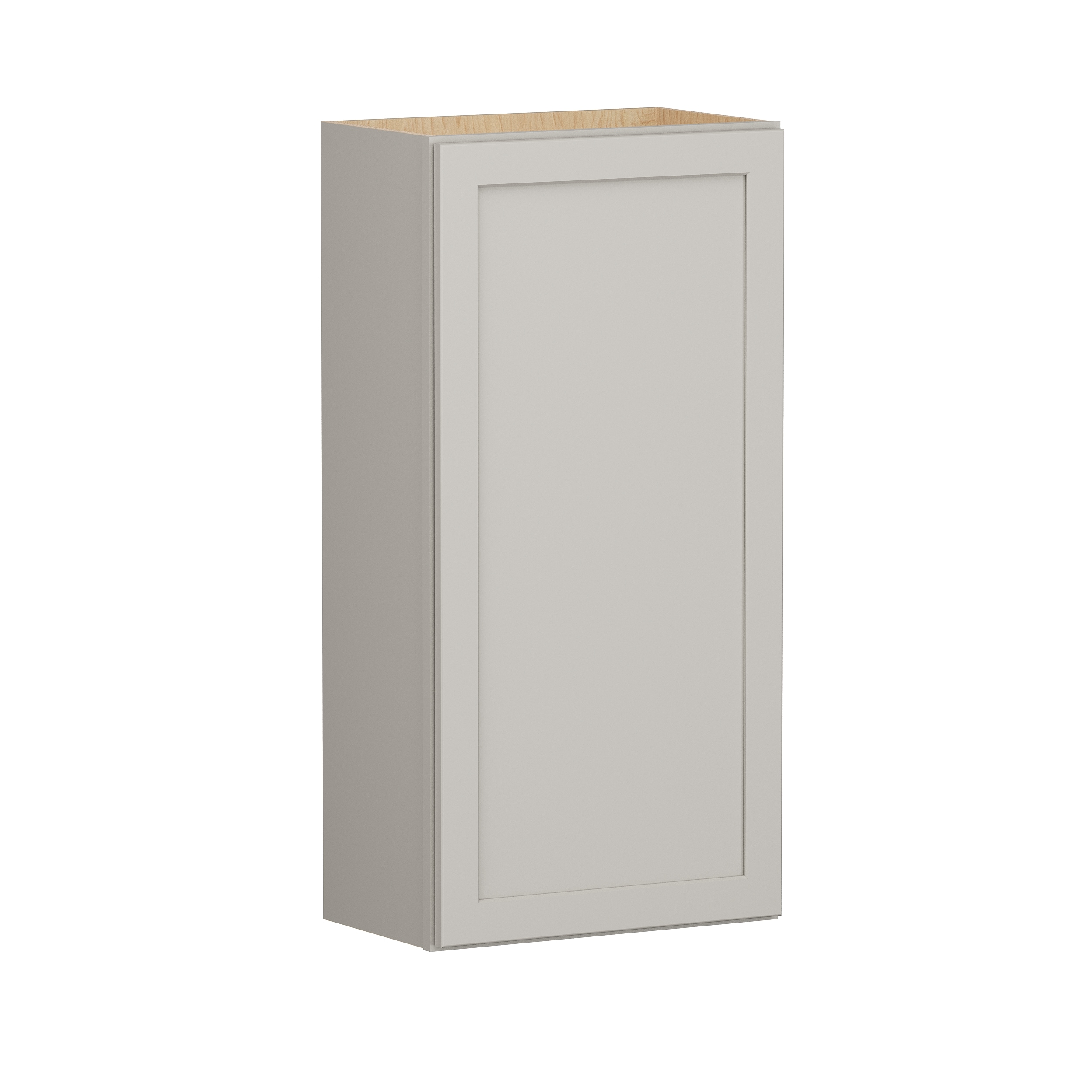 Shenandoah PRO Express SPE 90MYS-210 Breckenridge 21-in W x 42-in H x 12-in D Stone Full Overlay Wall Fully assembled Plywood Cabinet (Recessed Panel Shaker)