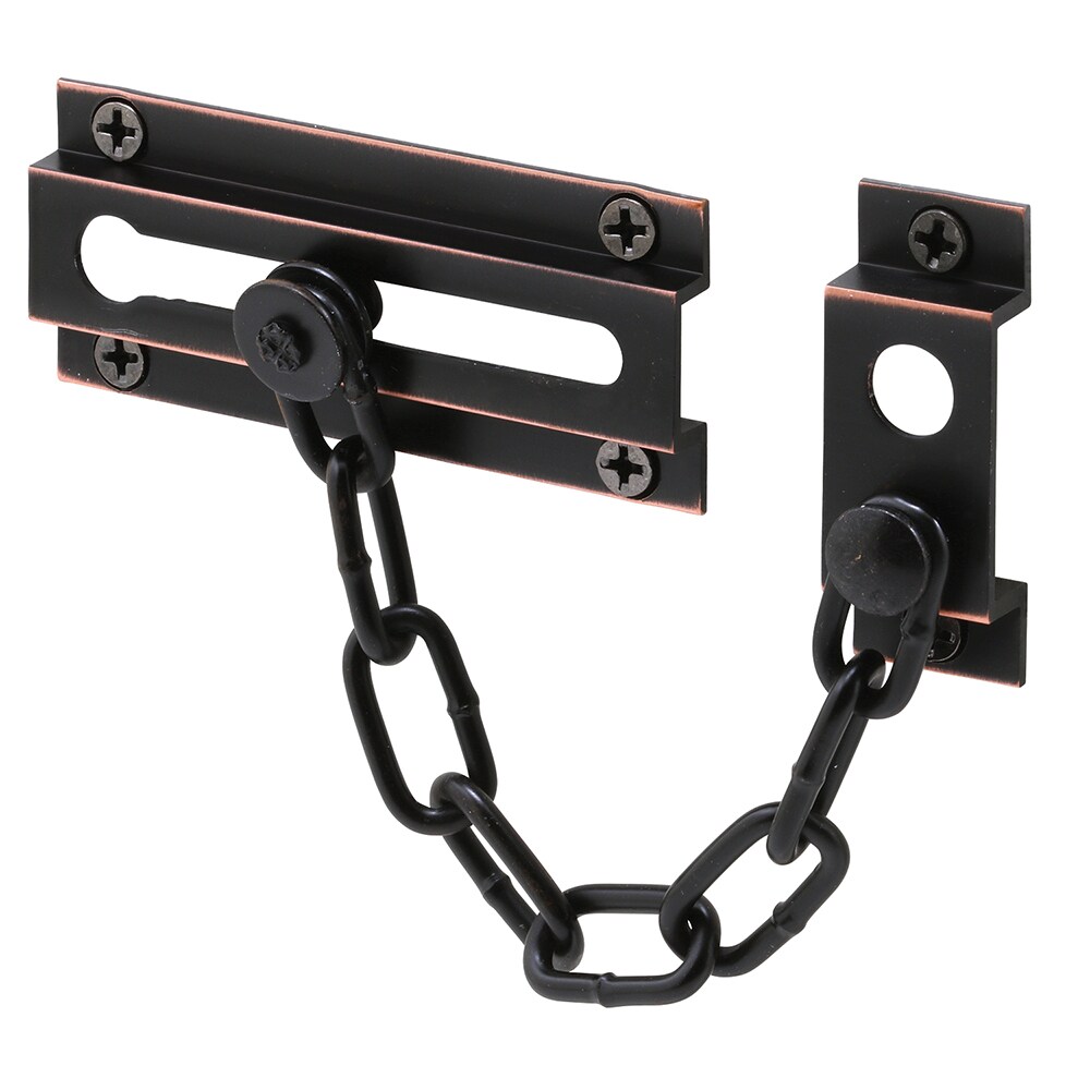 Prime-Line Keyed Chain Door Guard, 3-1/4 in., Steel and Diecast