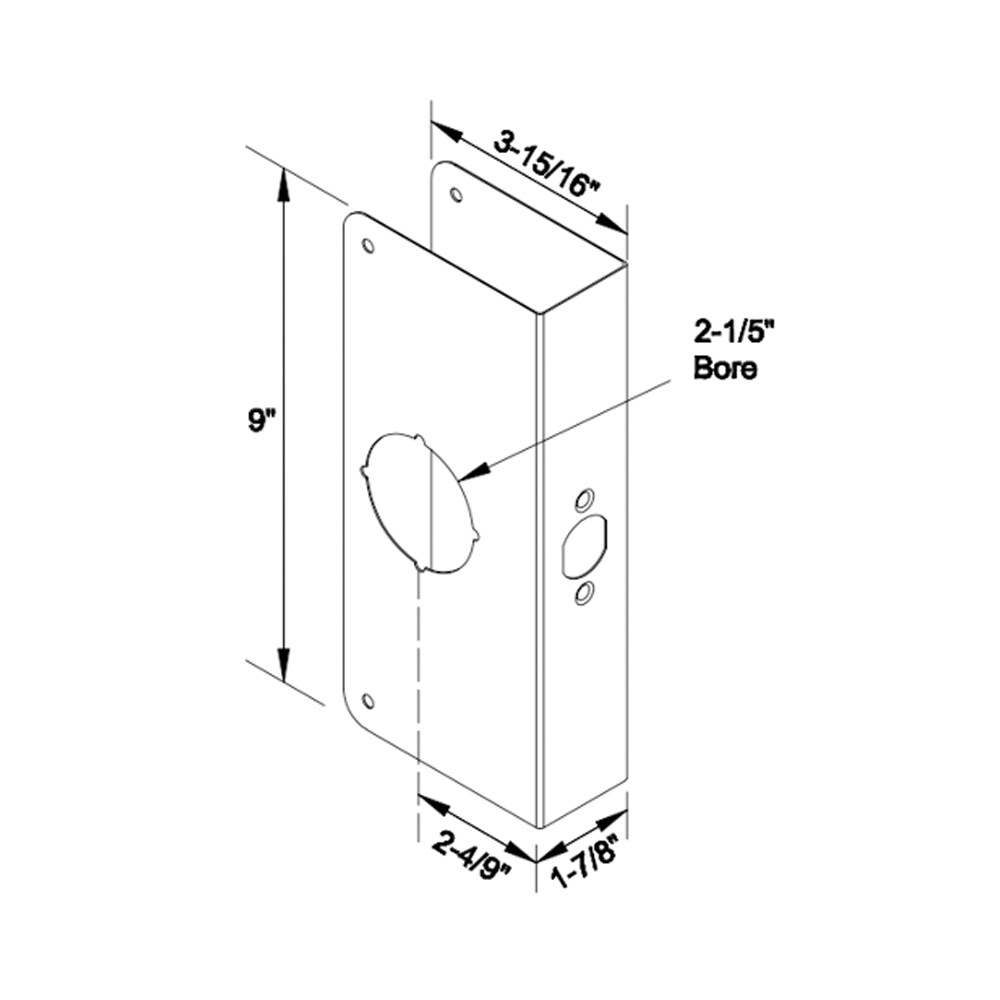 RELIABILT 07-3423 Entry-Door-Reinforcers - View #5