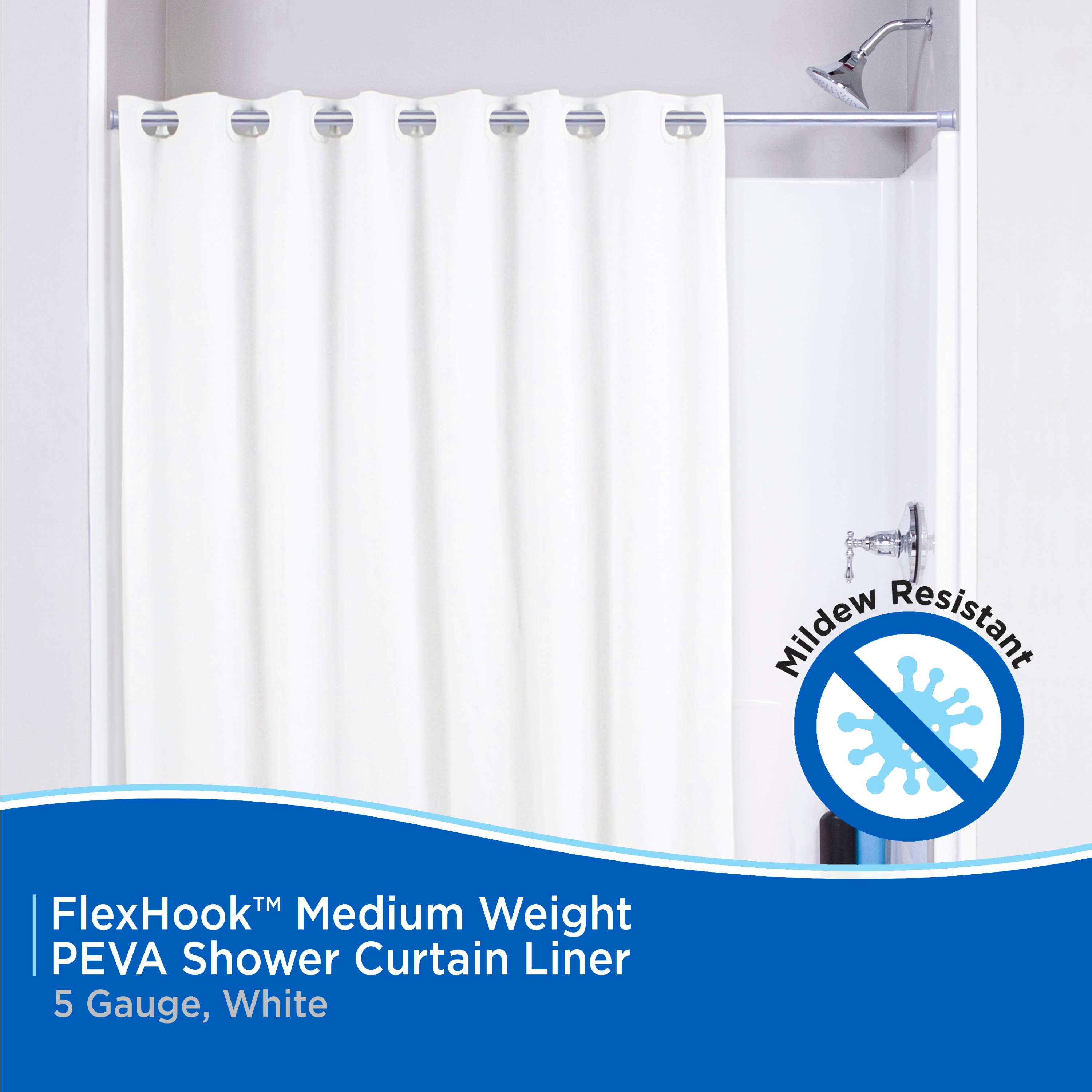 Kenney KN61377 Shower-Curtains-Liners - View #3