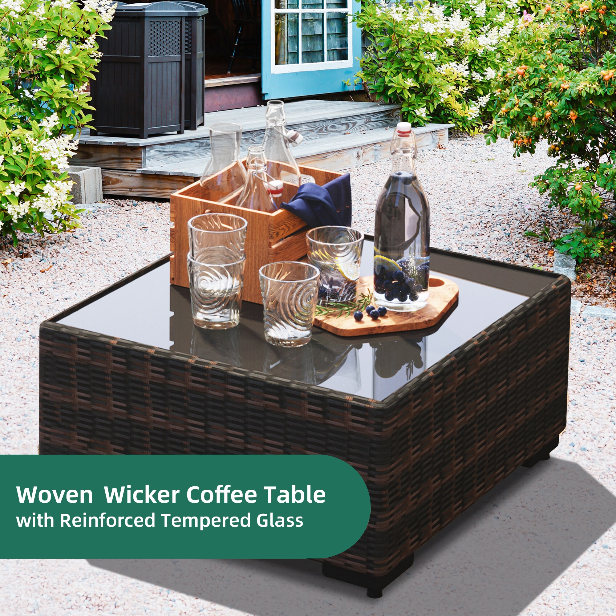UPHA TBSF-AB28MSK-TUGREEN Patio-Conversation-Sets - View #7