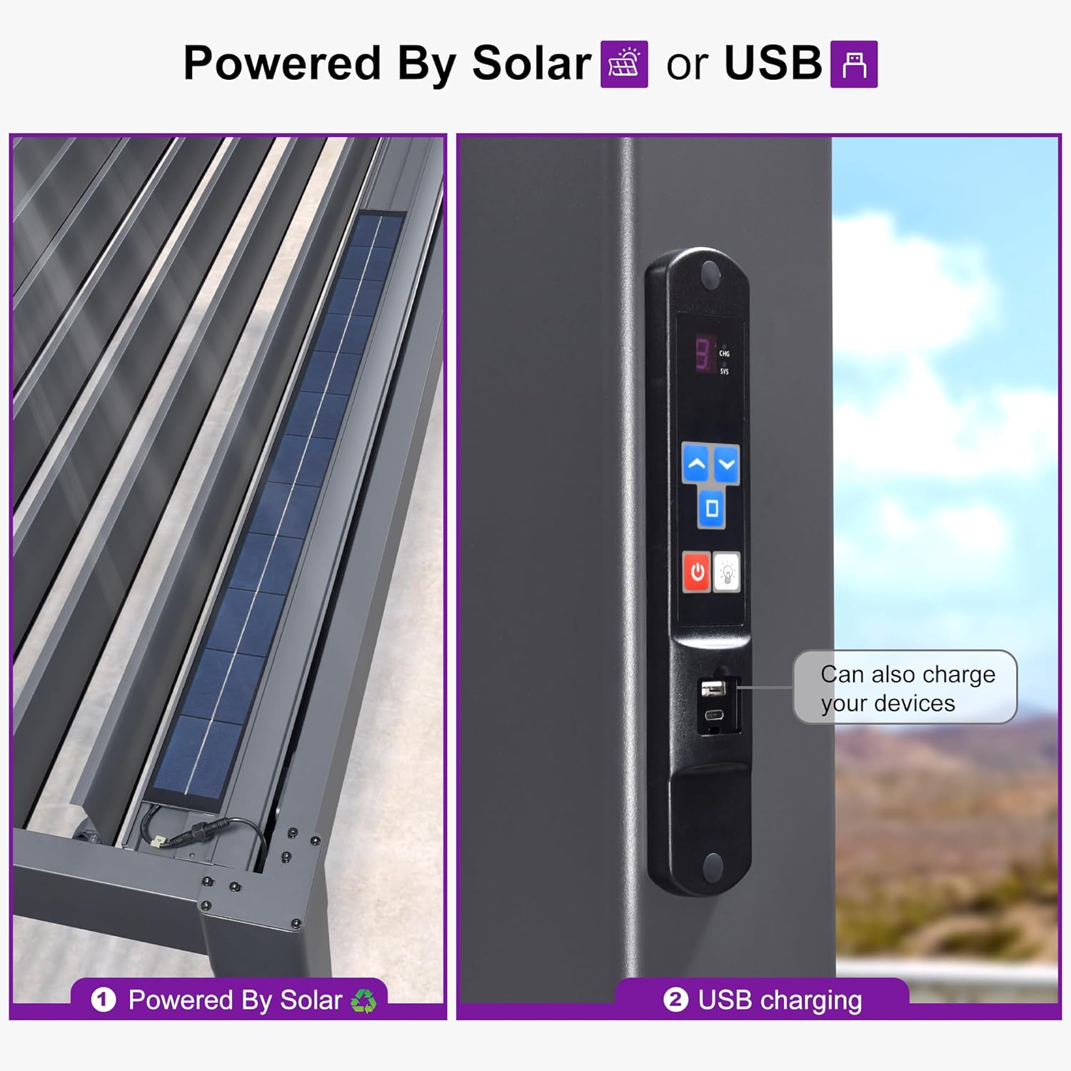 PURPLE LEAF LS04-KSDD-115275 Pergolas-2 - View #4
