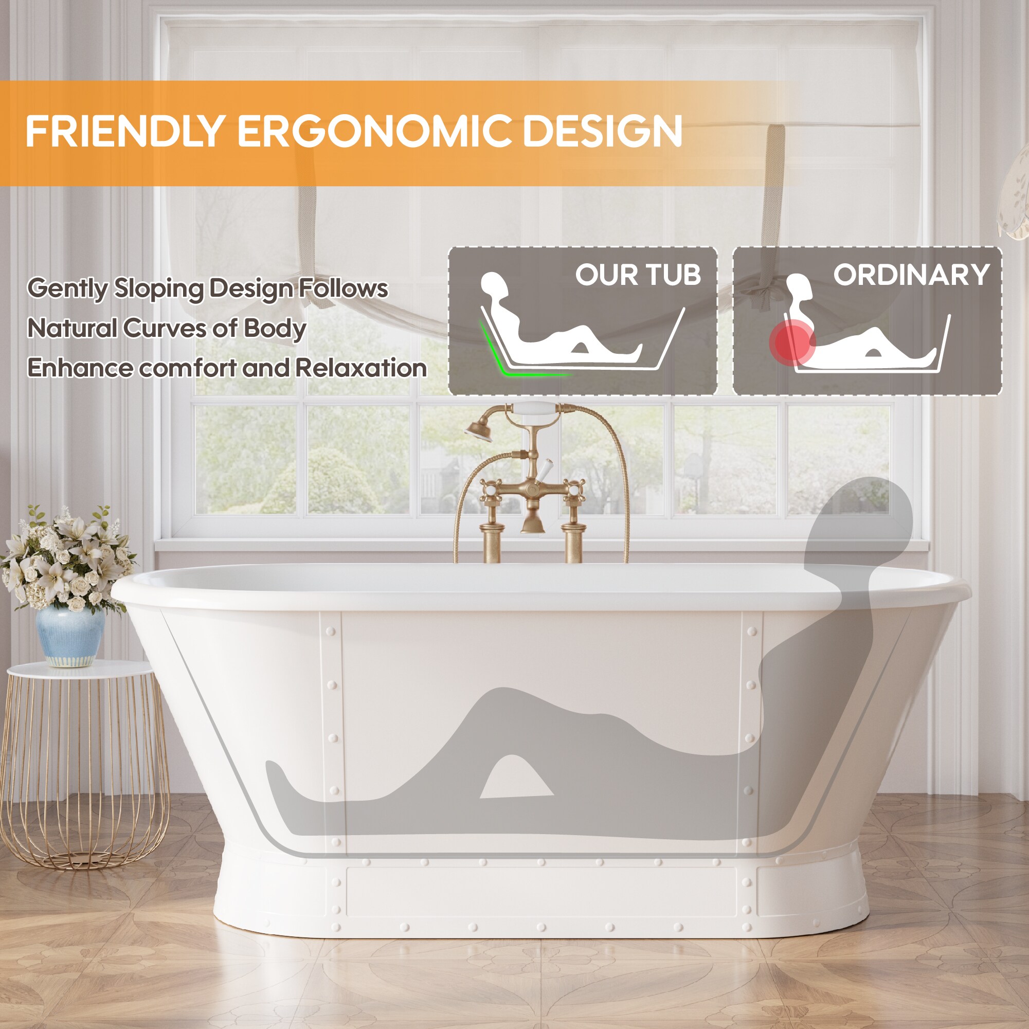 WELLFOR BM-P205909 bathtubs - View #5