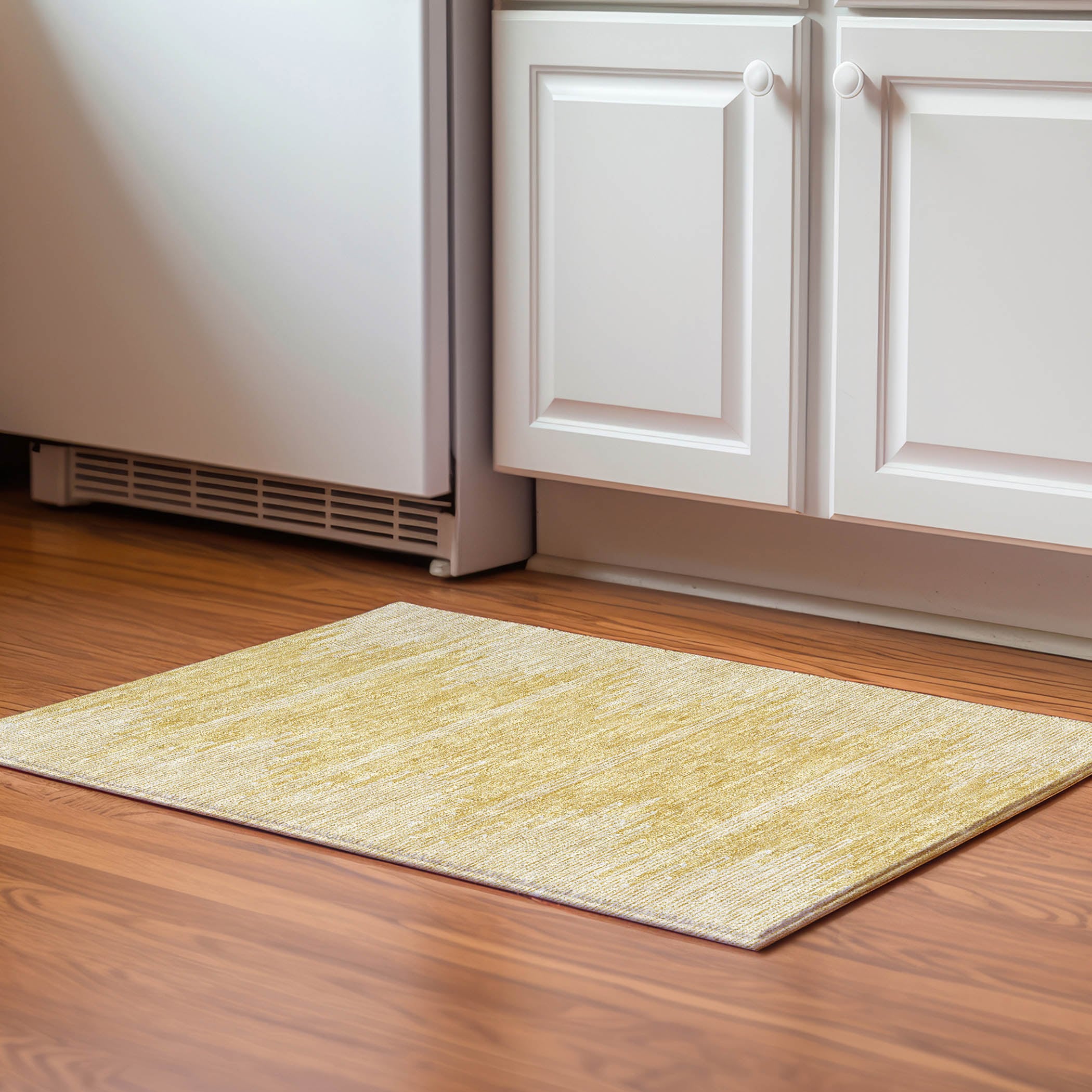 Addison Rugs AMF647GO20X30 Mayfield AMF647GO 2 x 3 (ft) Loomed Gold Rectangular Indoor Geometric Machine washable Pet Friendly Area rug