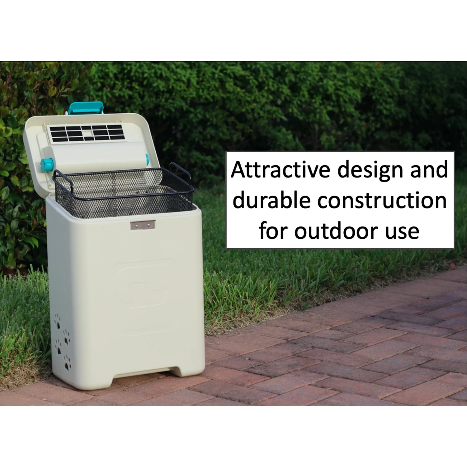 PawPail PawPail Durable Outdoor Commercial Dual Vent Pet Waste Station ...