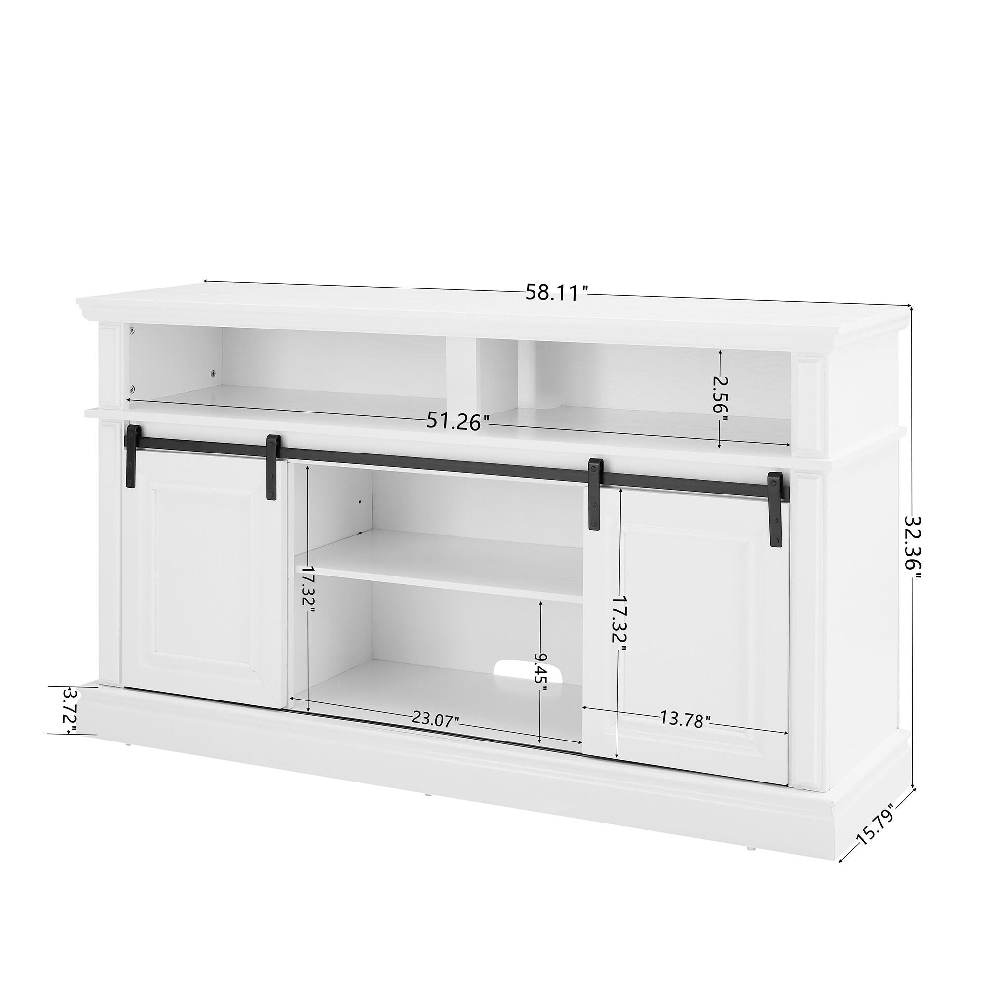SINOFURN SYC160008WT Electric-Fireplaces - View #3
