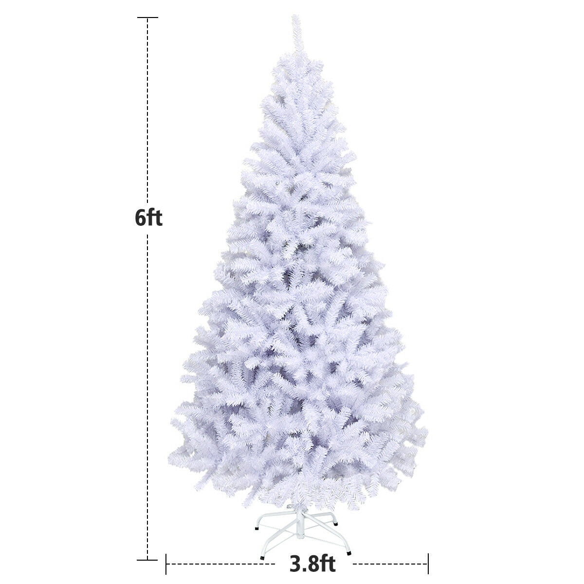 WELLFOR CM-HWY-22100 Artificial-Christmas-Trees - View #3