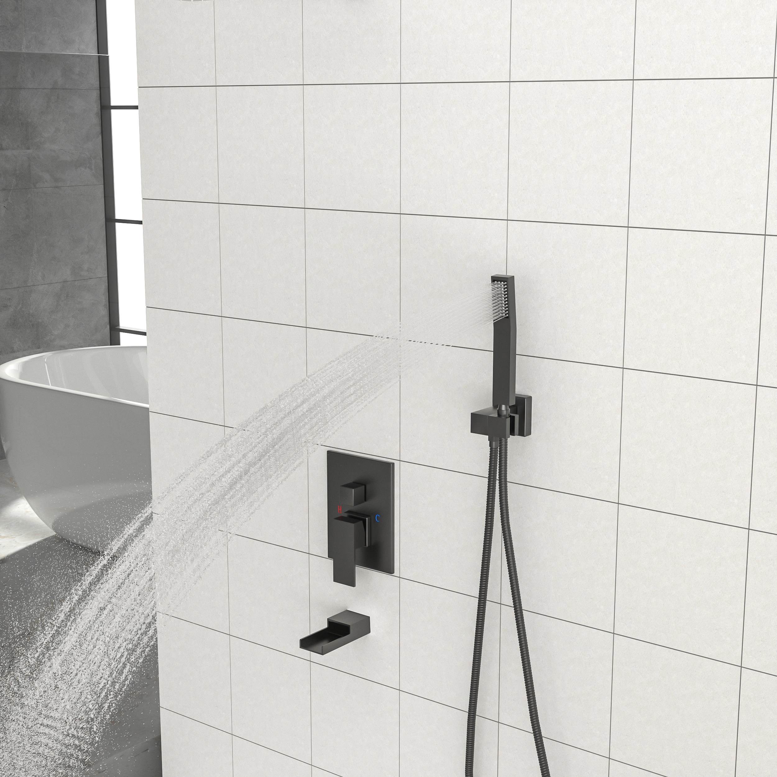 Tatayosi T381949 Showerhead-Bar-Panels - View #5