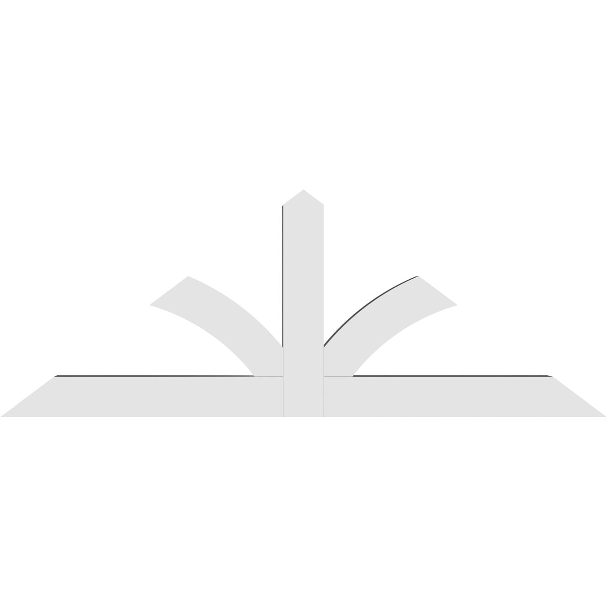 Ekena Millwork GBP060X23X0404RIC00 Exterior-Brackets-Braces - View #4