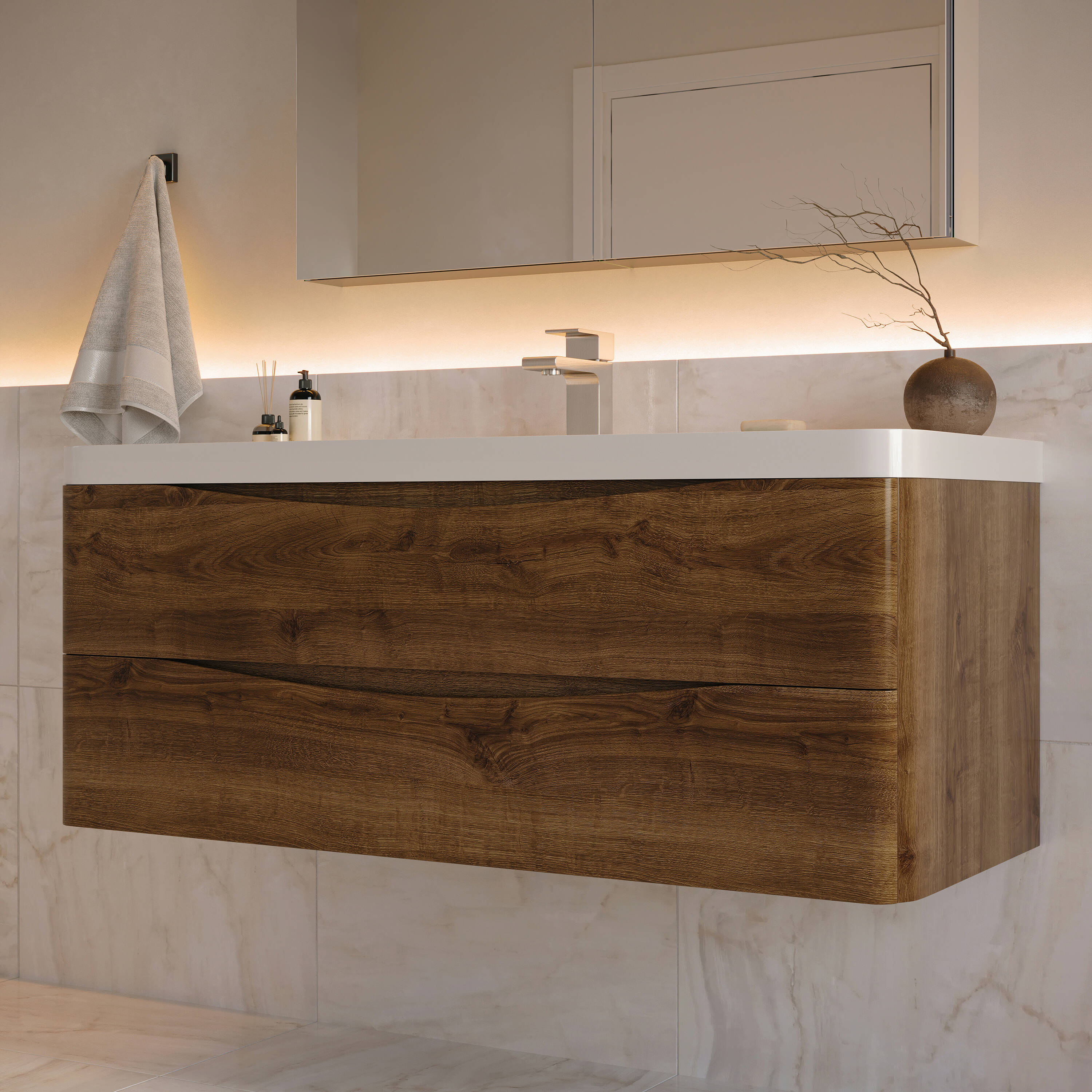 Fresca FVN9048RW Bath-Vanity-Combo - View #5