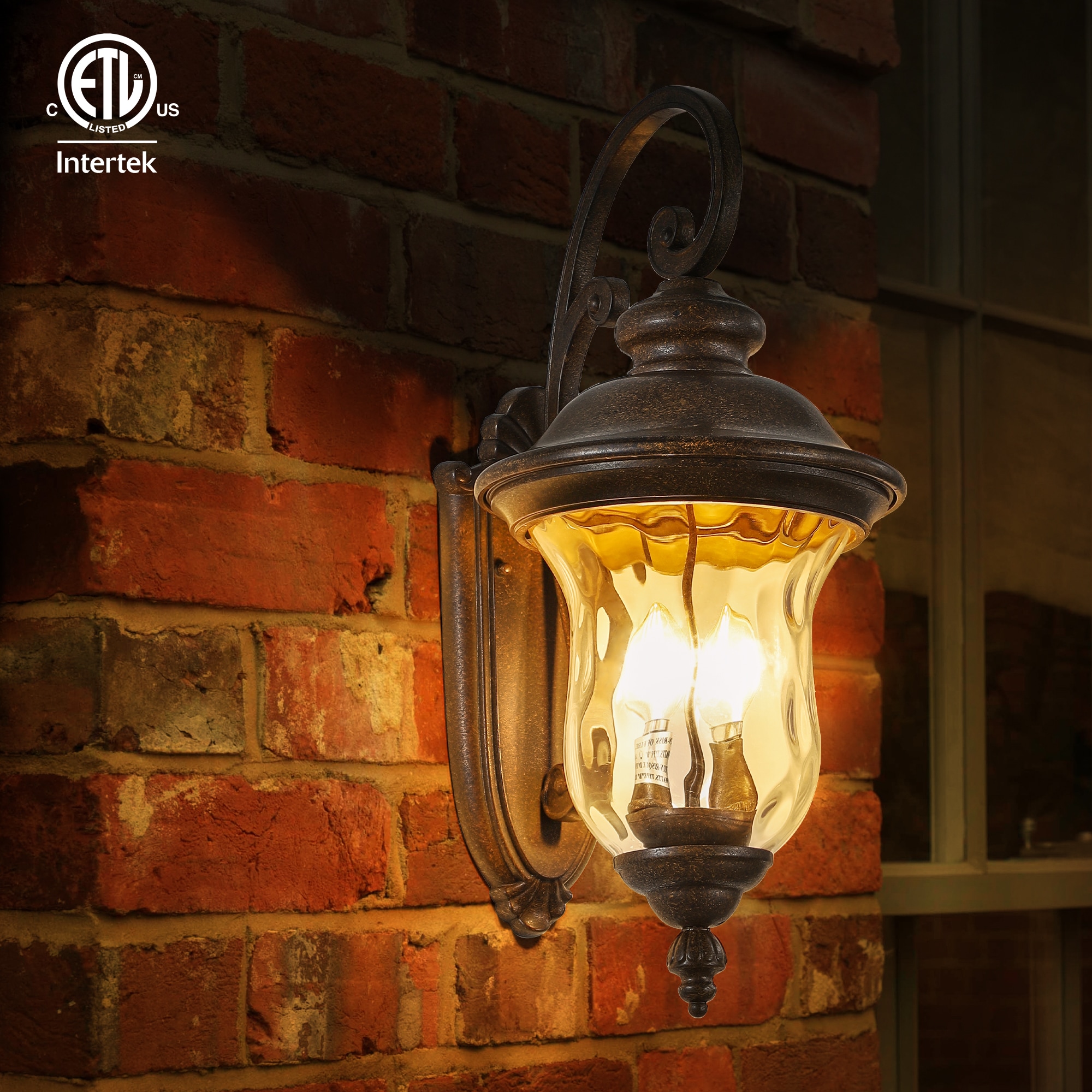 WELLFOR HXP-DT01BB Outdoor-Wall-Lighting - View #7