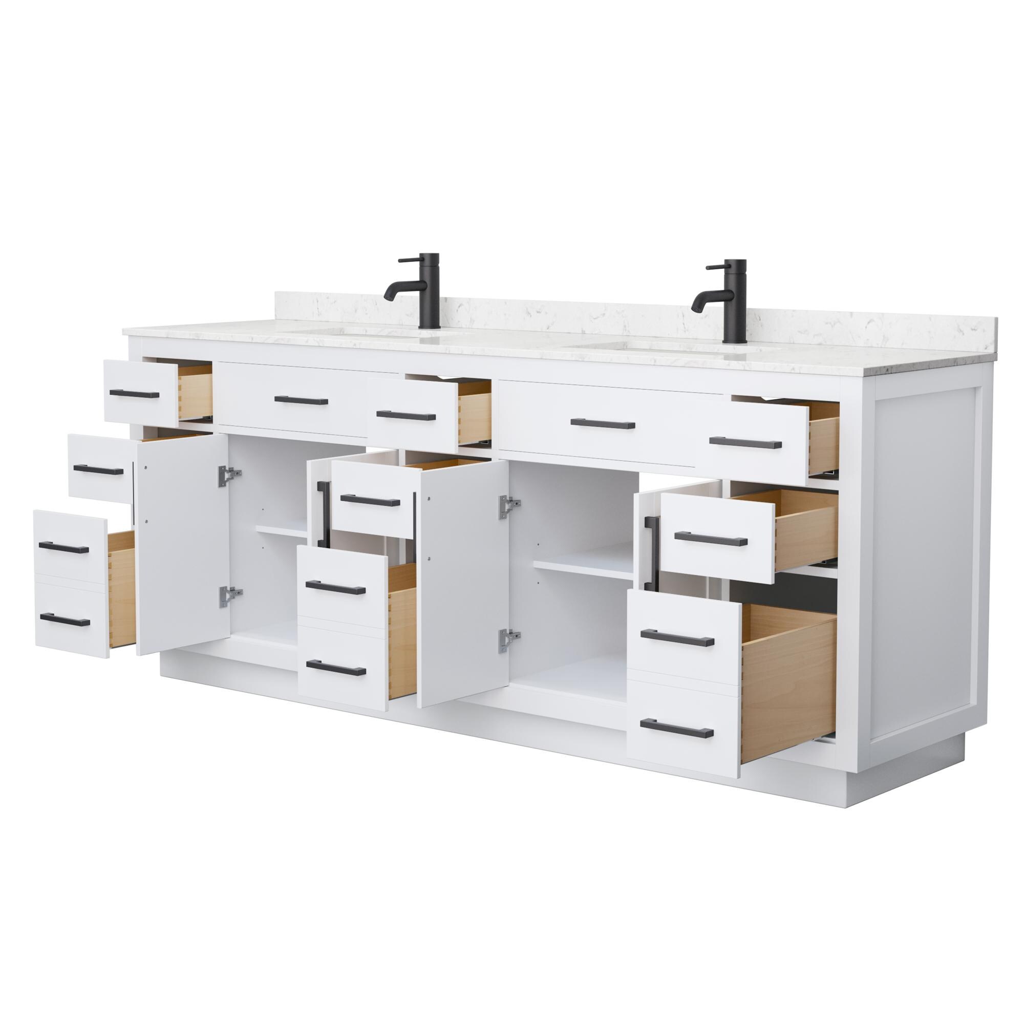 Wyndham Collection WCG262684DWBCCUNSMXX Bath-Vanity-Combo - View #2