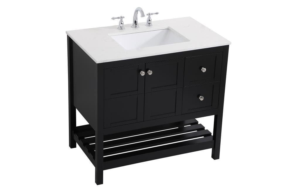 Elegant Decor FI49236BK Bath-Vanity-Combo - View #4
