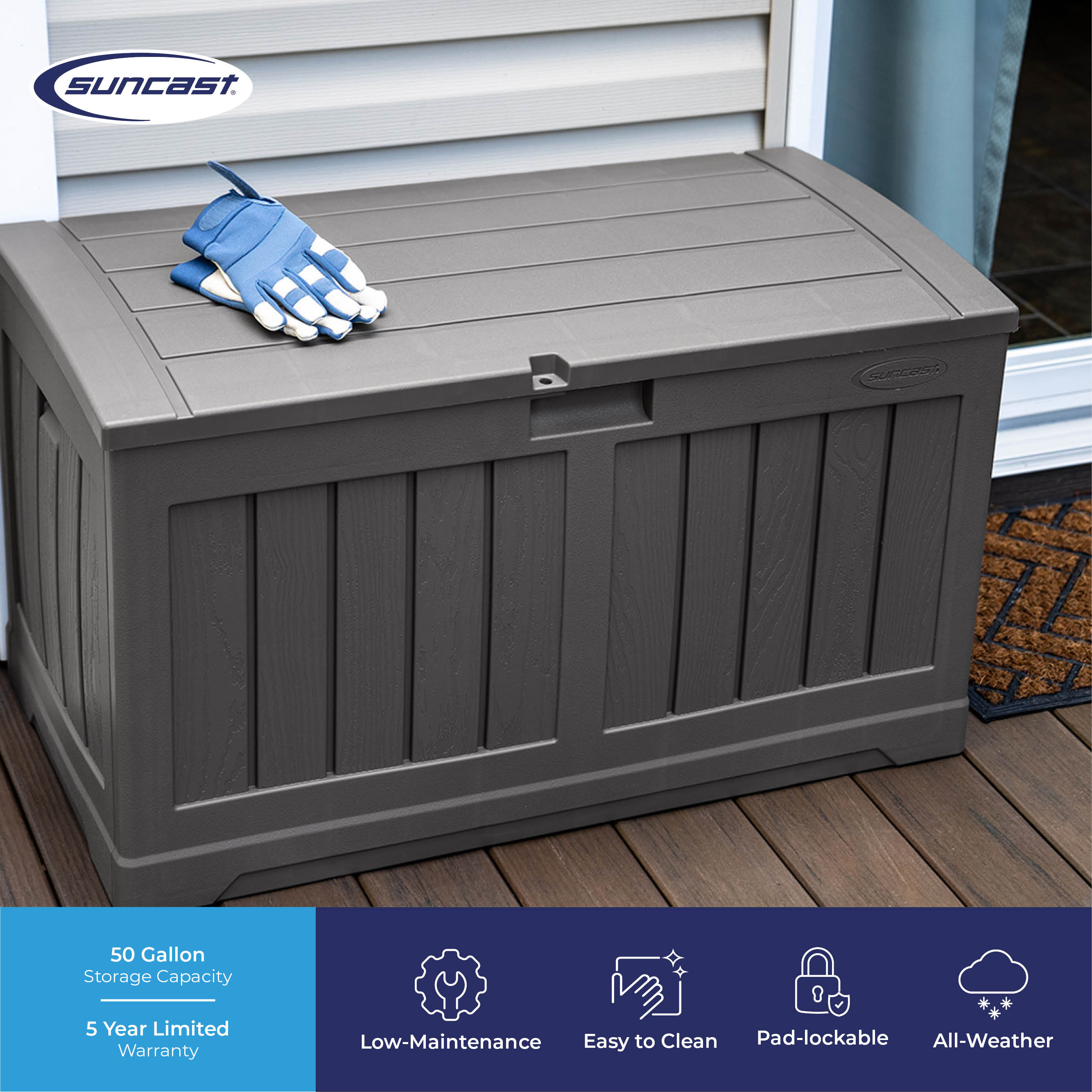 Suncast DB5025P Deck-Boxes - View #6