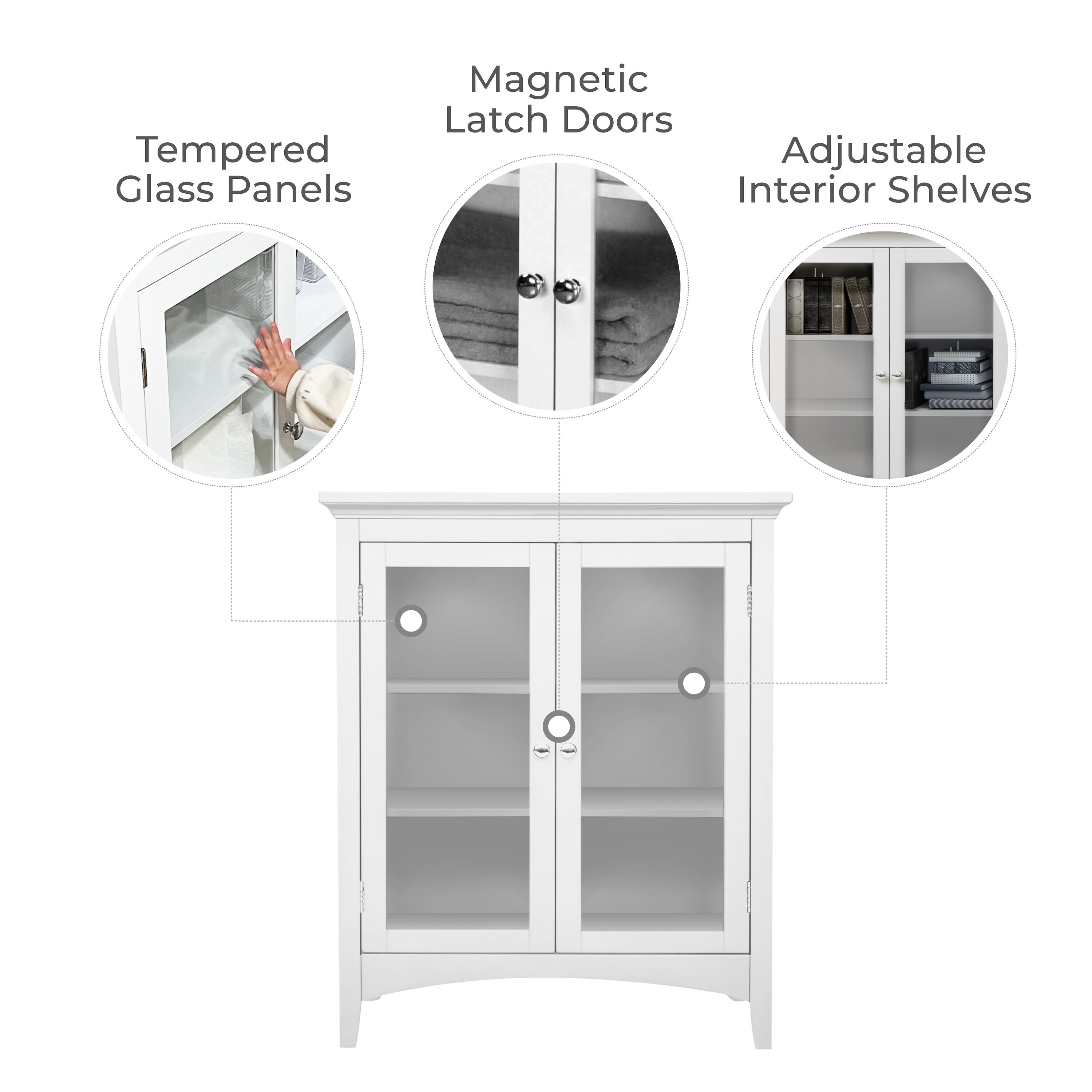 Elegant Home Fashions S7060 Linen-Cabinets - View #8