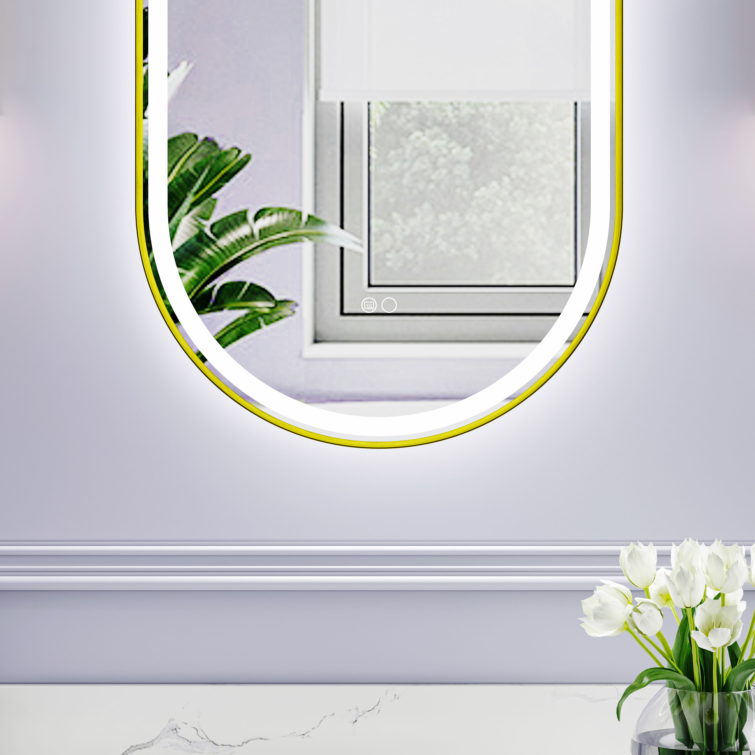 WELLFOR EX-20F2836 Framed-Bath-Mirrors - View #9