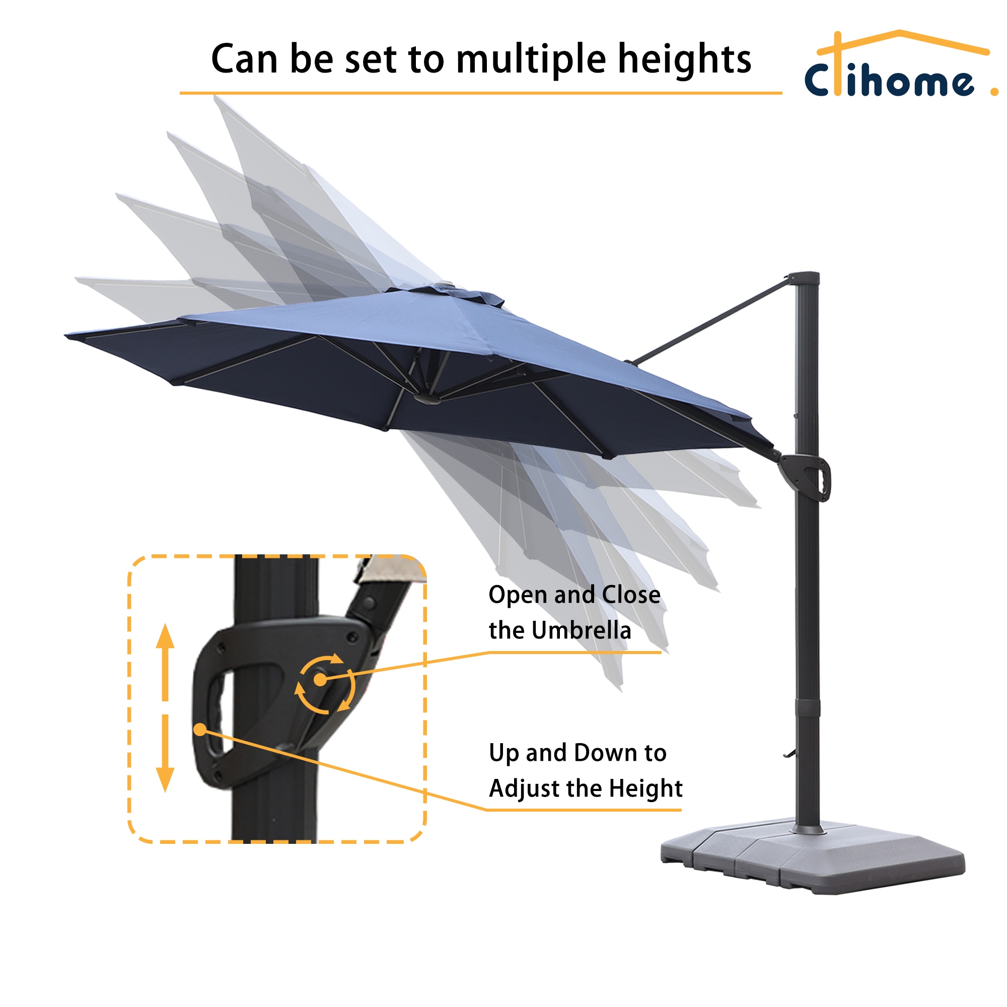Clihome EDBL-UM1621002KK Umbrellas-2 - View #9